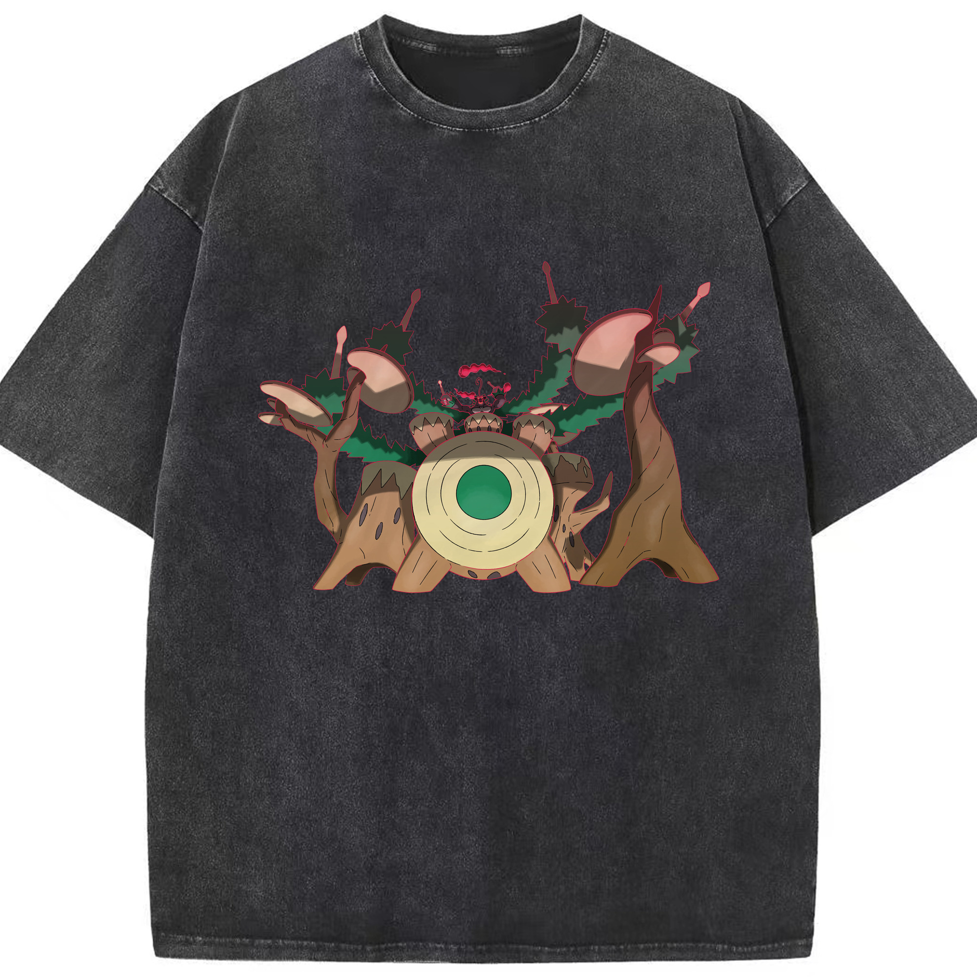 （画像用） ポケットモンスター Pokémon 綿100% ヴィンテージ風 半袖Tシャツ（フロントプリント）