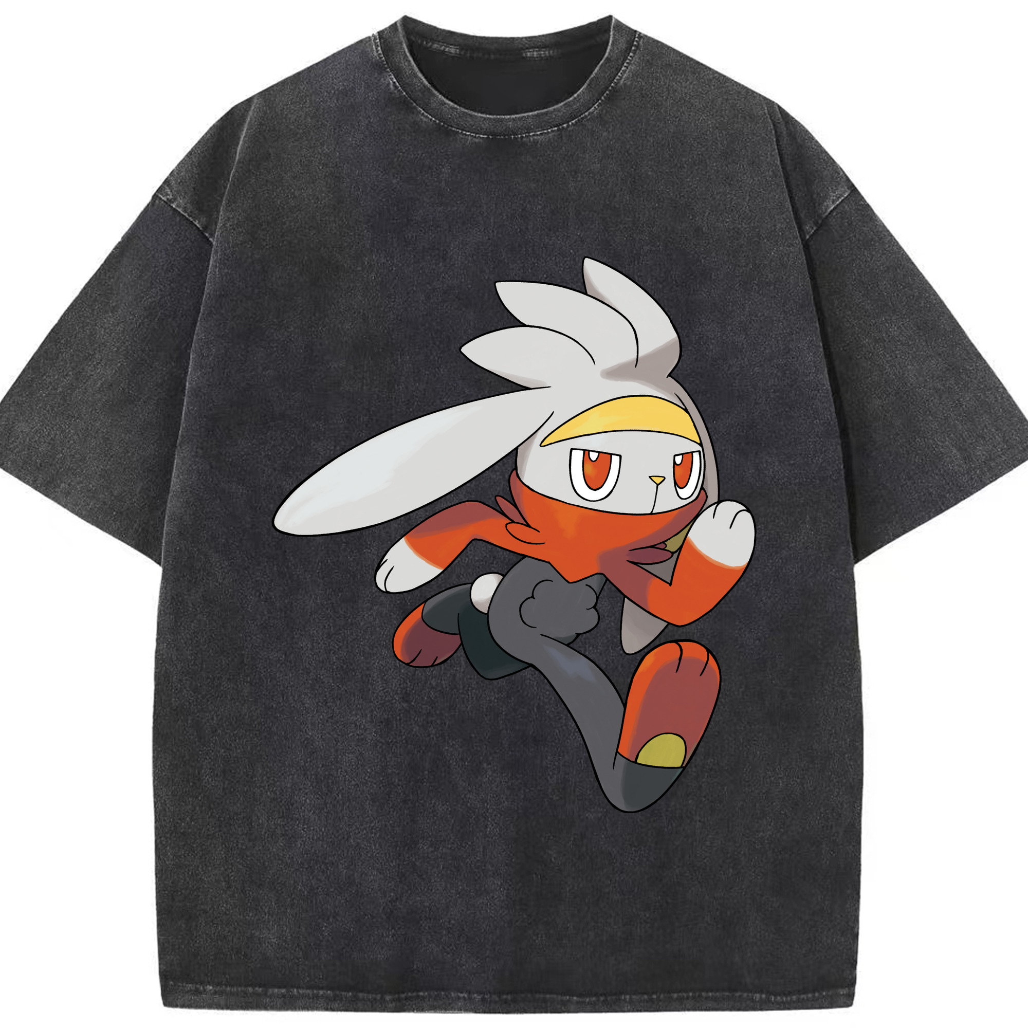 （画像用） ポケットモンスター Pokémon 綿100% ヴィンテージ風 半袖Tシャツ（フロントプリント）