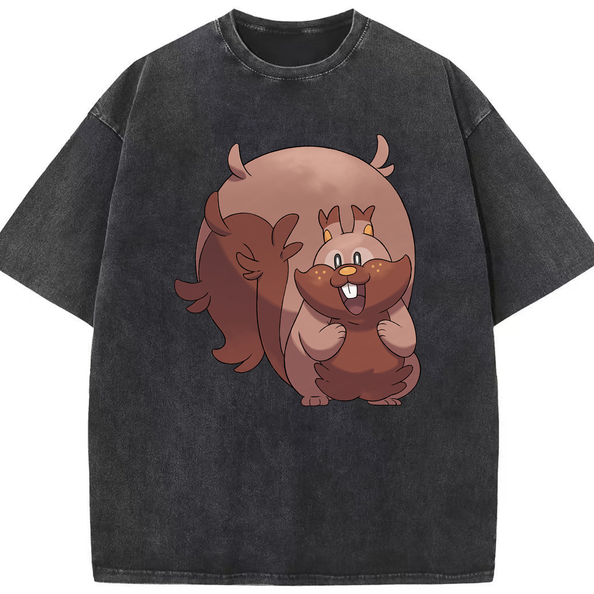 （画像用） ポケットモンスター Pokémon 綿100% ヴィンテージ風 半袖Tシャツ（フロントプリント）