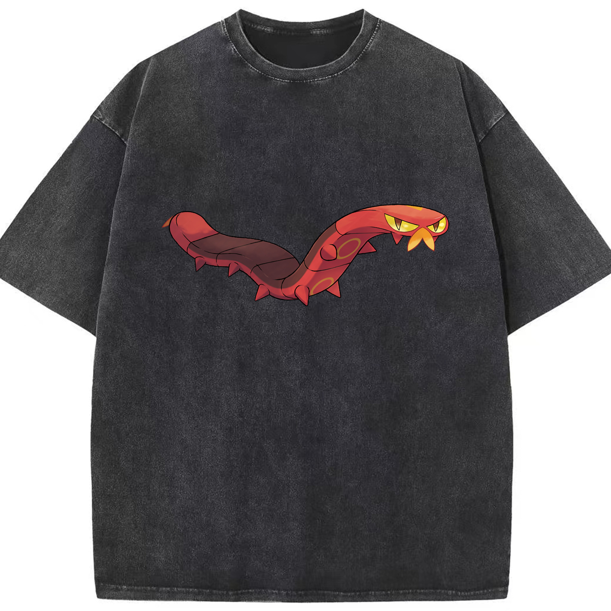（画像用） ポケットモンスター Pokémon 綿100% ヴィンテージ風 半袖Tシャツ（フロントプリント）