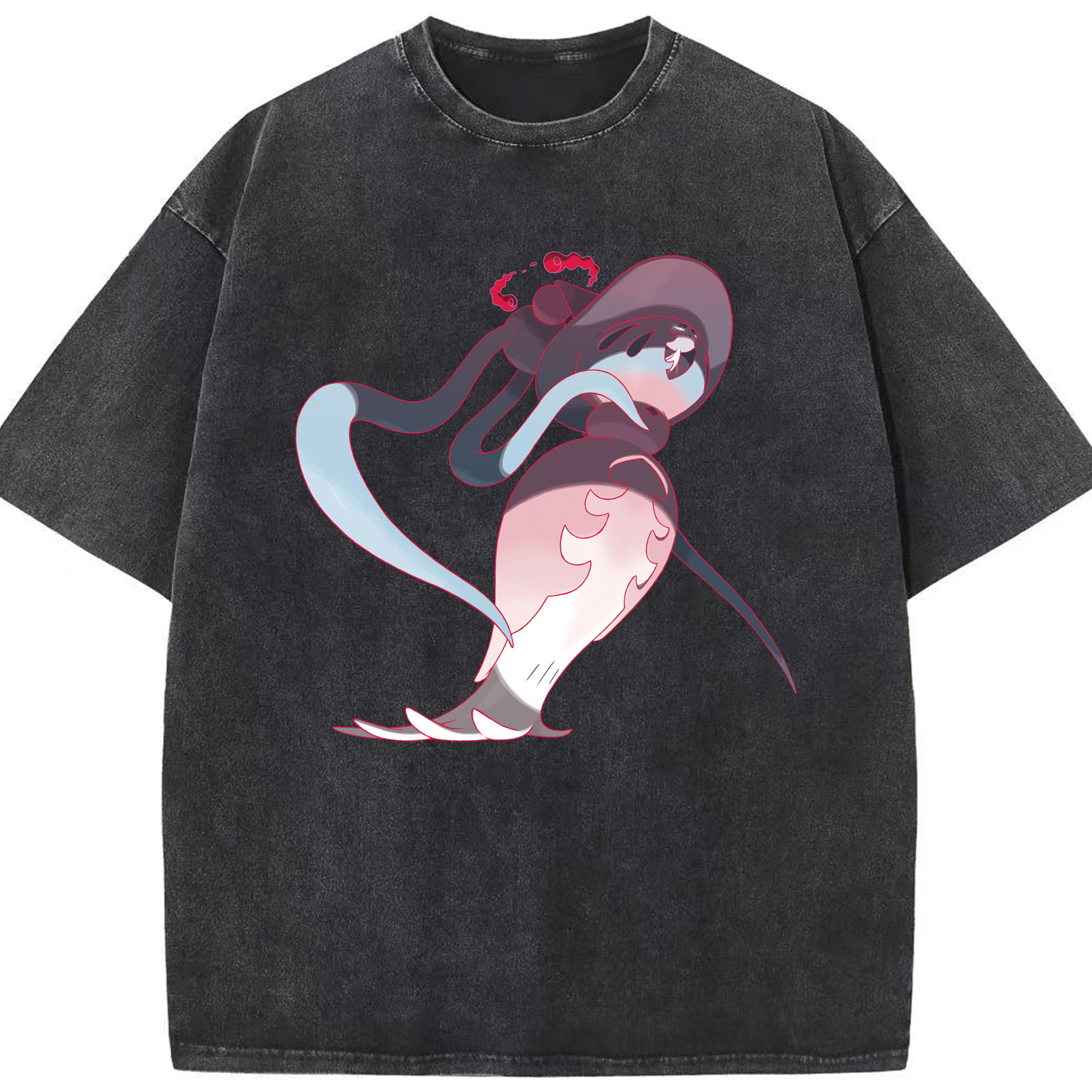 （画像用） ポケットモンスター Pokémon 綿100% ヴィンテージ風 半袖Tシャツ（フロントプリント）