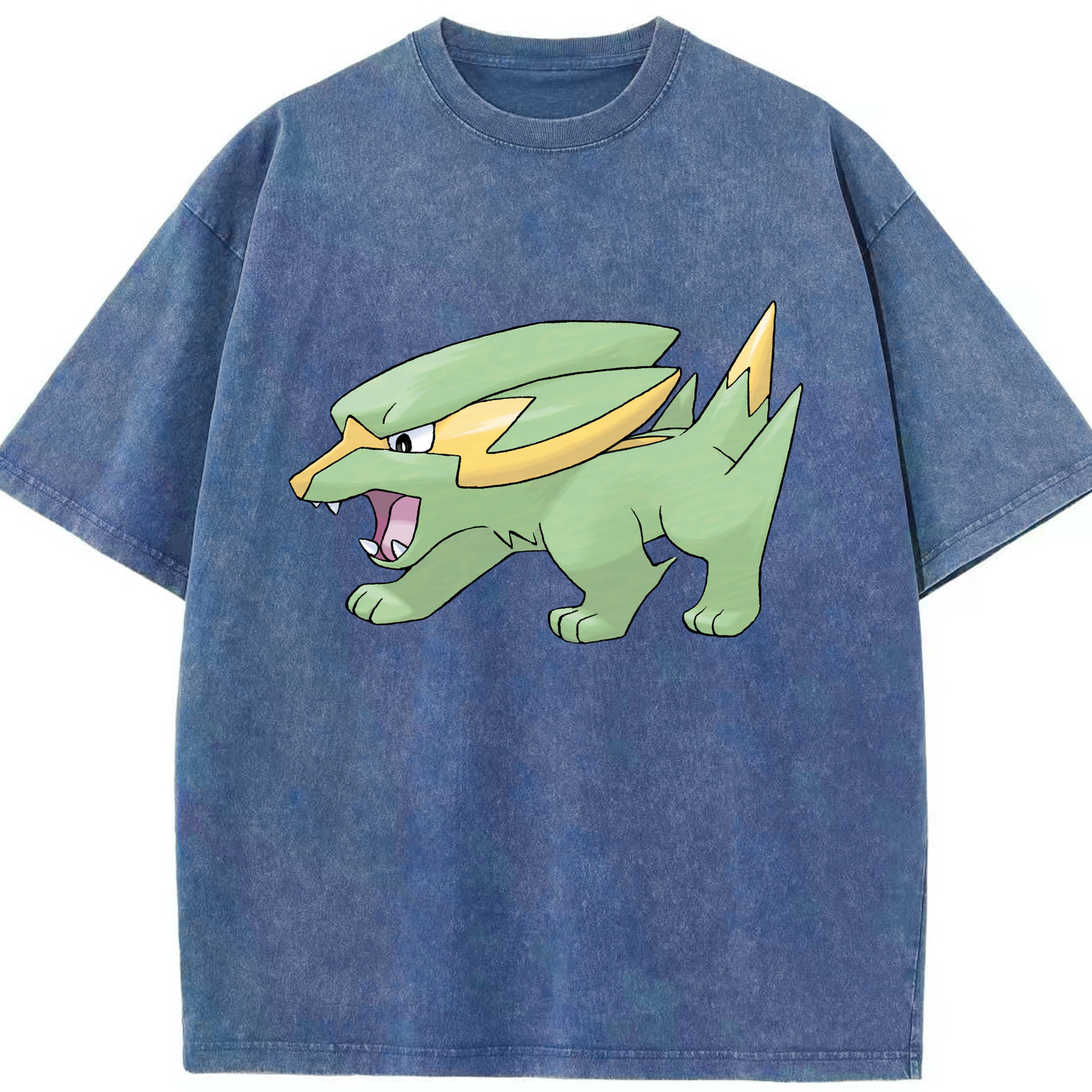 （画像用） ポケットモンスター Pokémon 綿100% ヴィンテージ風 半袖Tシャツ（フロントプリント）