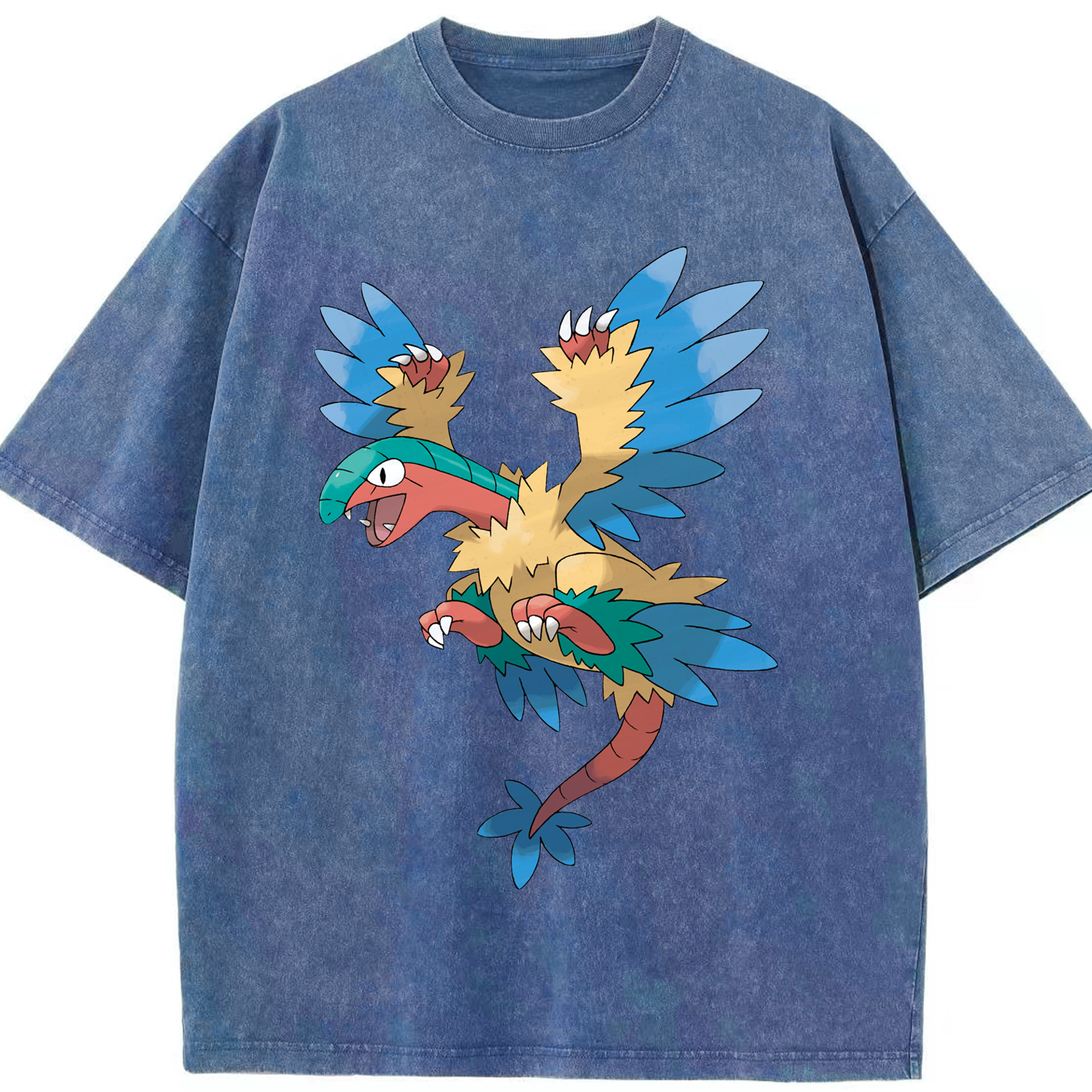 （画像用） ポケットモンスター Pokémon 綿100% ヴィンテージ風 半袖Tシャツ（フロントプリント）