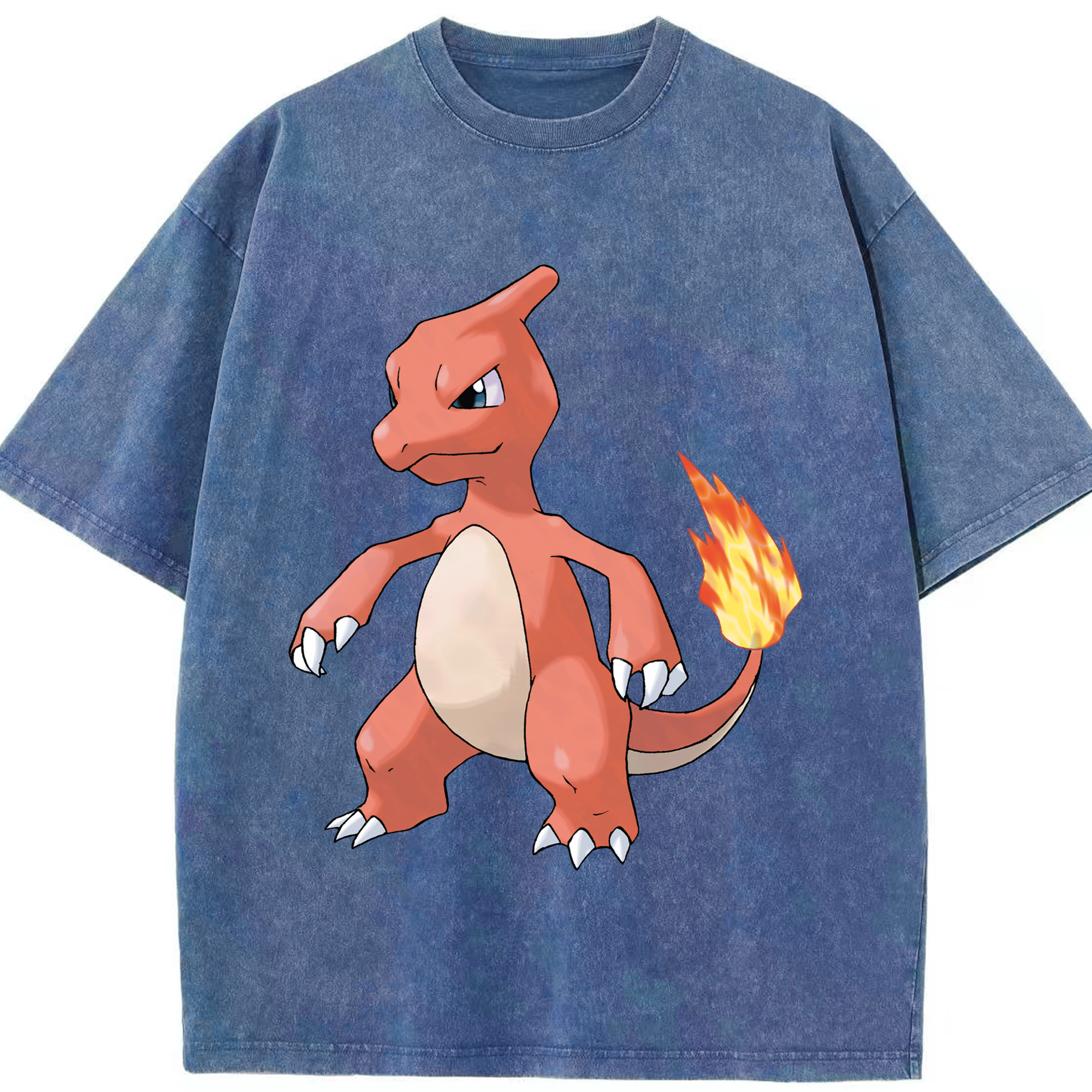（画像用） ポケットモンスター Pokémon 綿100% ヴィンテージ風 半袖Tシャツ（フロントプリント）