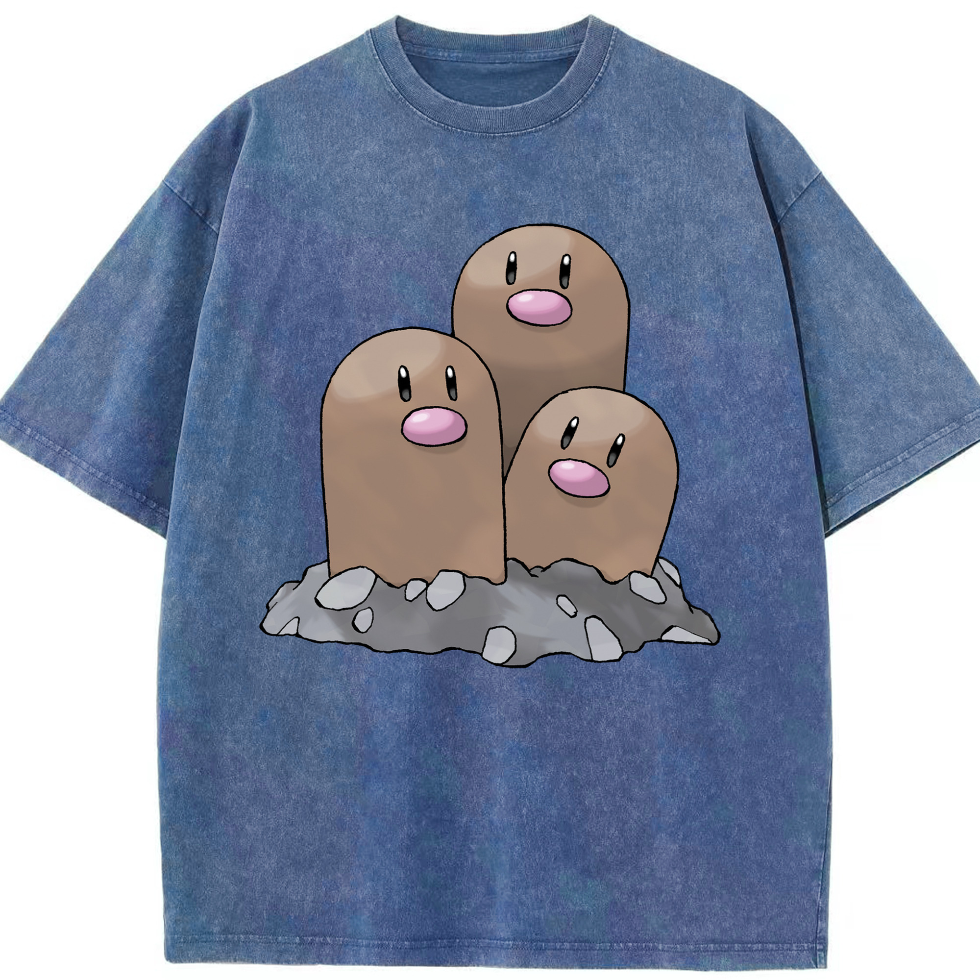 （画像用） ポケットモンスター Pokémon 綿100% ヴィンテージ風 半袖Tシャツ（フロントプリント）