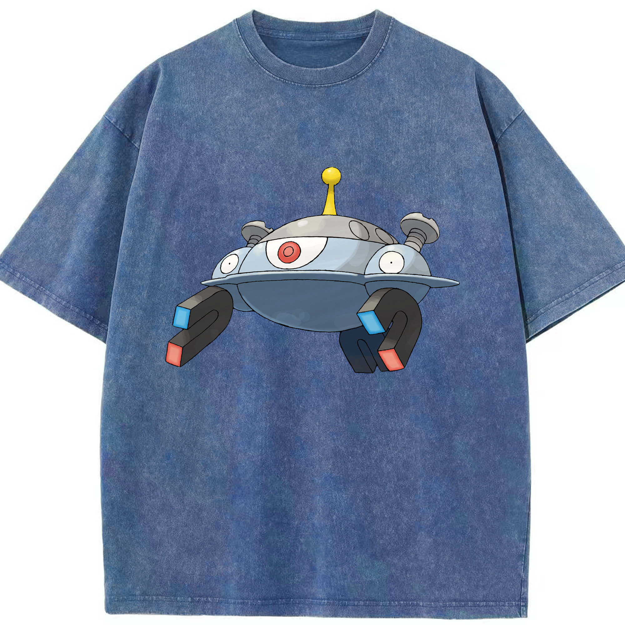 （画像用） ポケットモンスター Pokémon 綿100% ヴィンテージ風 半袖Tシャツ（フロントプリント）