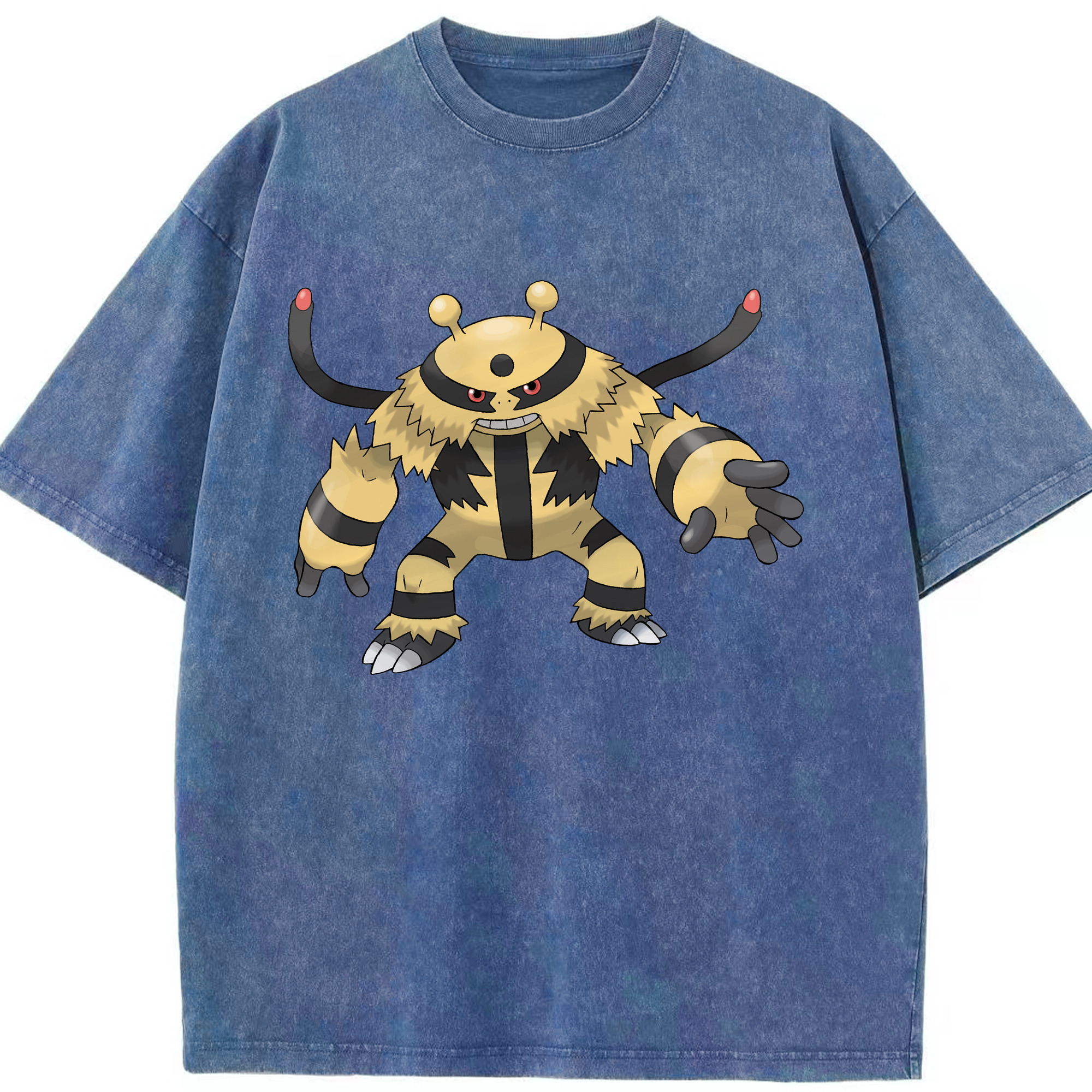（画像用） ポケットモンスター Pokémon 綿100% ヴィンテージ風 半袖Tシャツ（フロントプリント）