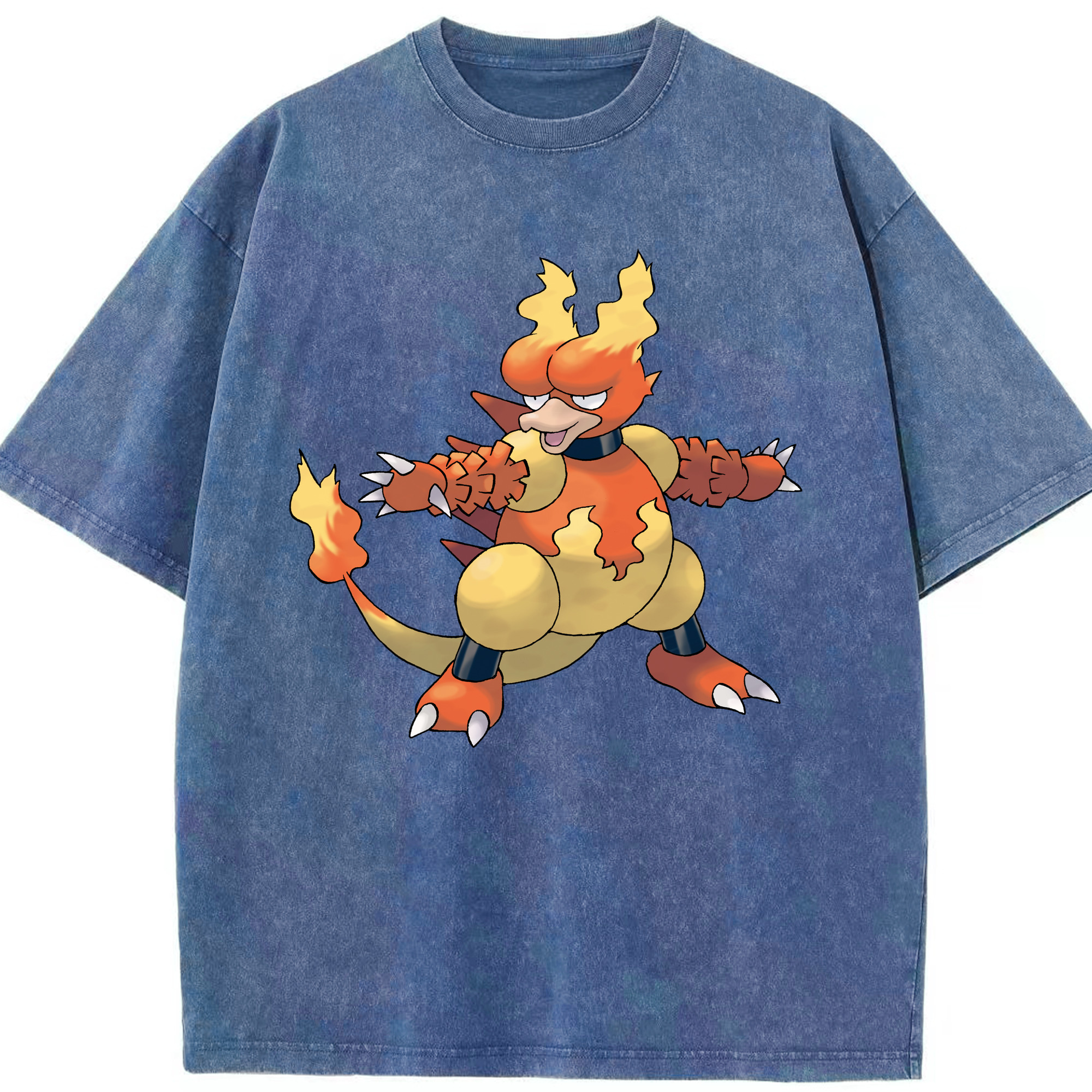 （画像用） ポケットモンスター Pokémon 綿100% ヴィンテージ風 半袖Tシャツ（フロントプリント）
