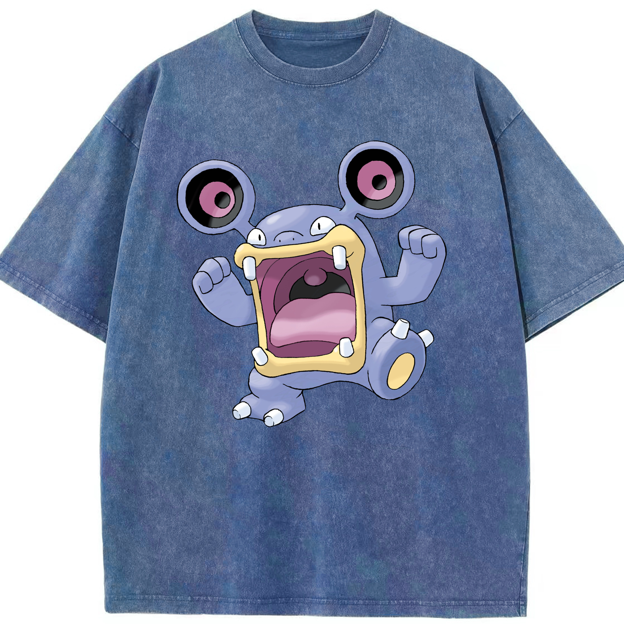（画像用） ポケットモンスター Pokémon 綿100% ヴィンテージ風 半袖Tシャツ（フロントプリント）