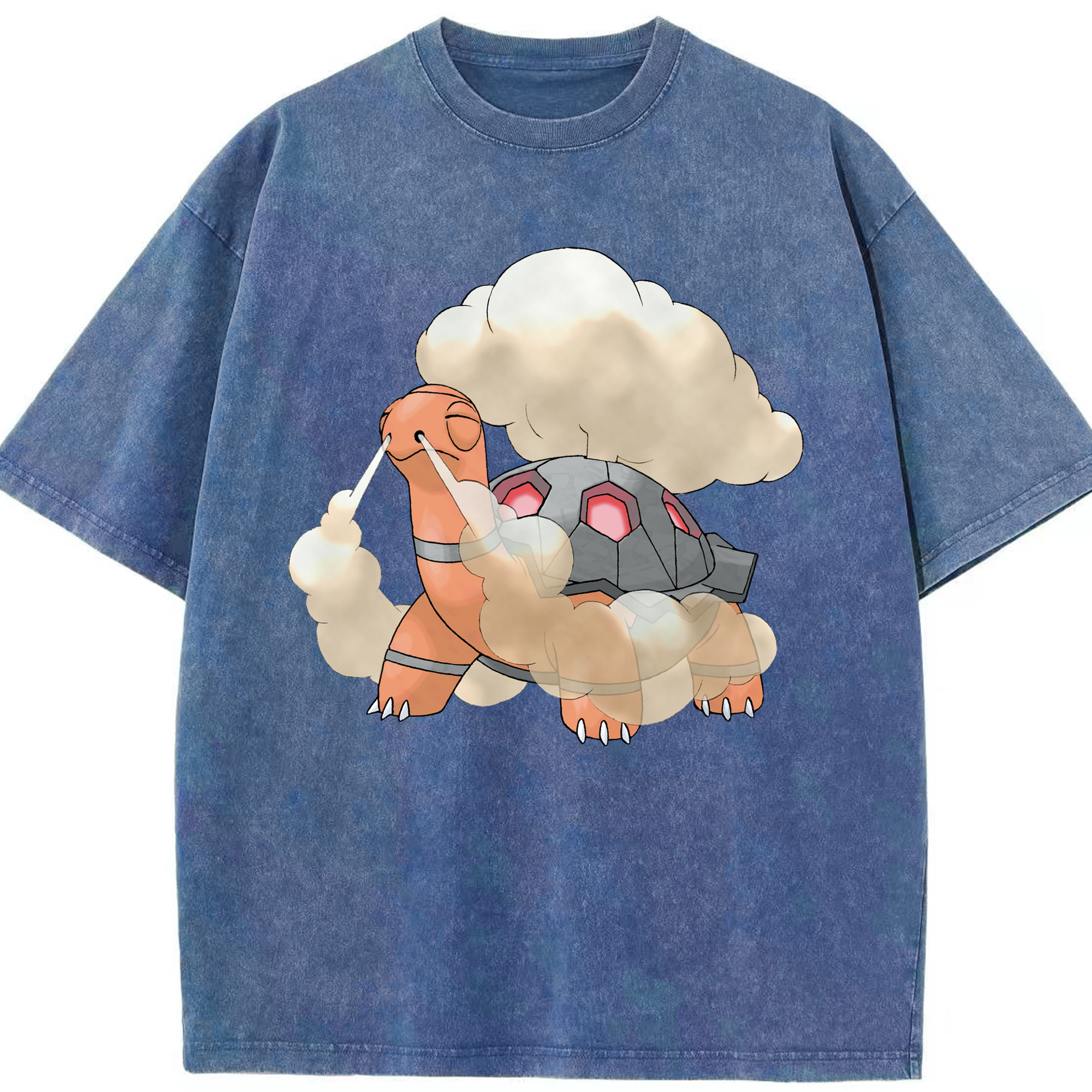 （画像用） ポケットモンスター Pokémon 綿100% ヴィンテージ風 半袖Tシャツ（フロントプリント）