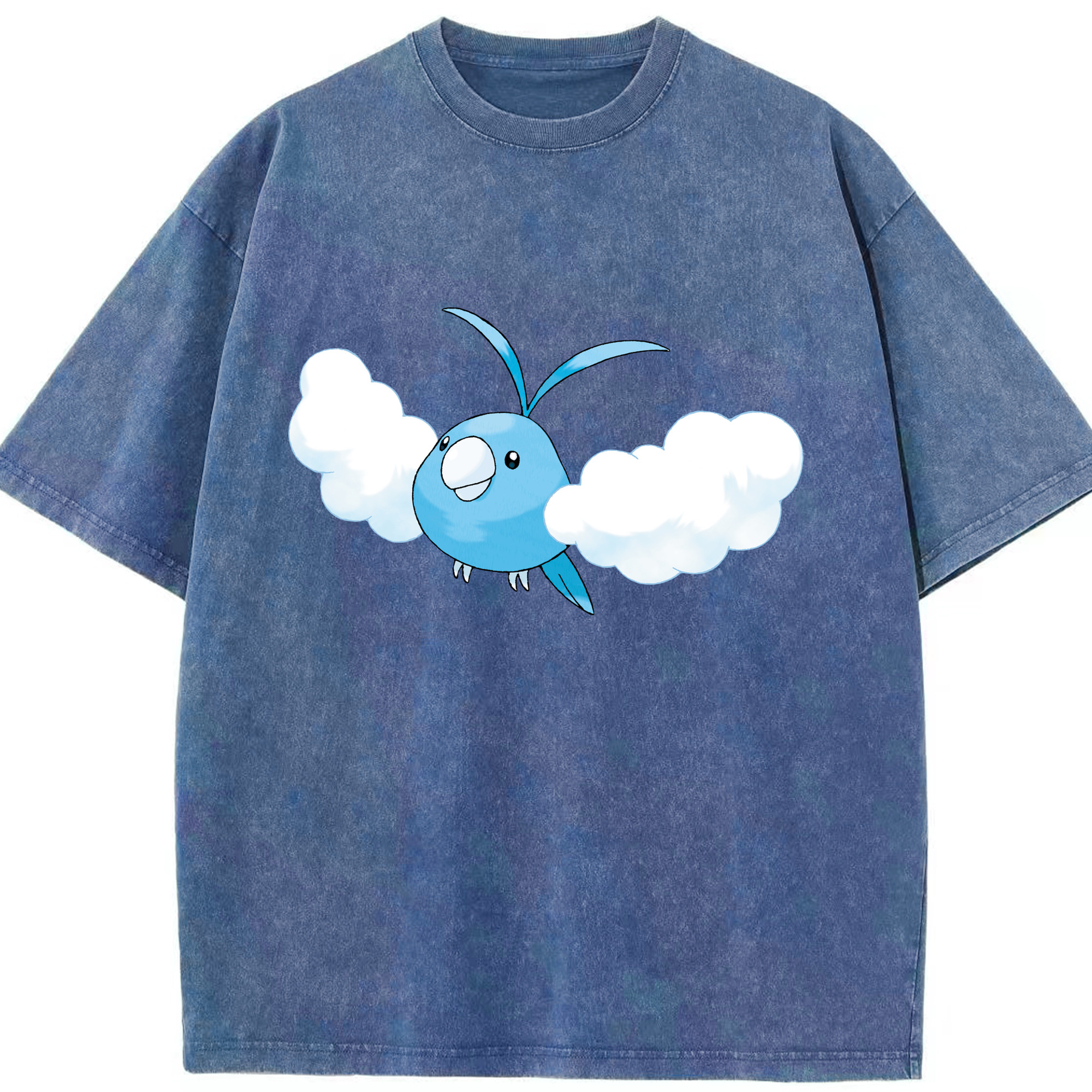 （画像用） ポケットモンスター Pokémon 綿100% ヴィンテージ風 半袖Tシャツ（フロントプリント）