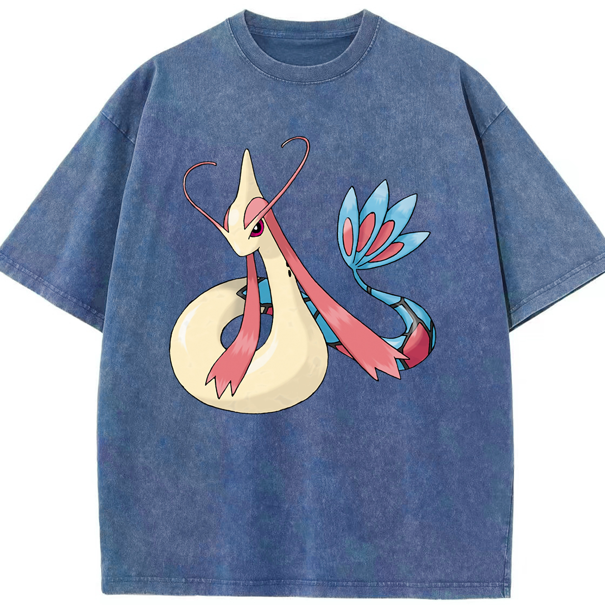 （画像用） ポケットモンスター Pokémon 綿100% ヴィンテージ風 半袖Tシャツ（フロントプリント）