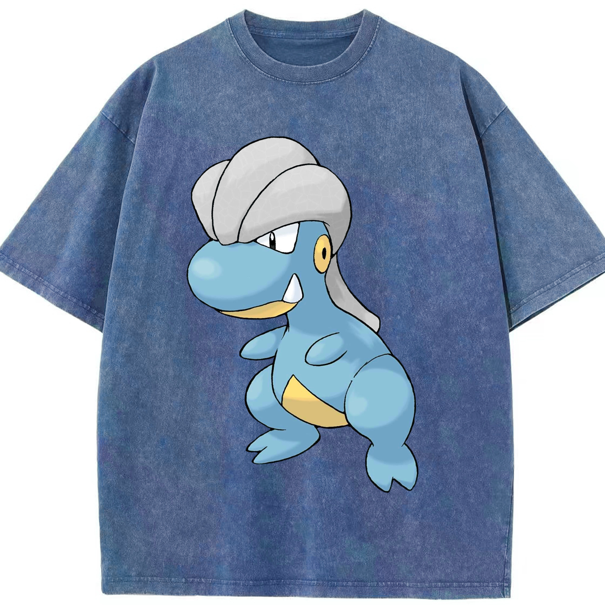 （画像用） ポケットモンスター Pokémon 綿100% ヴィンテージ風 半袖Tシャツ（フロントプリント）