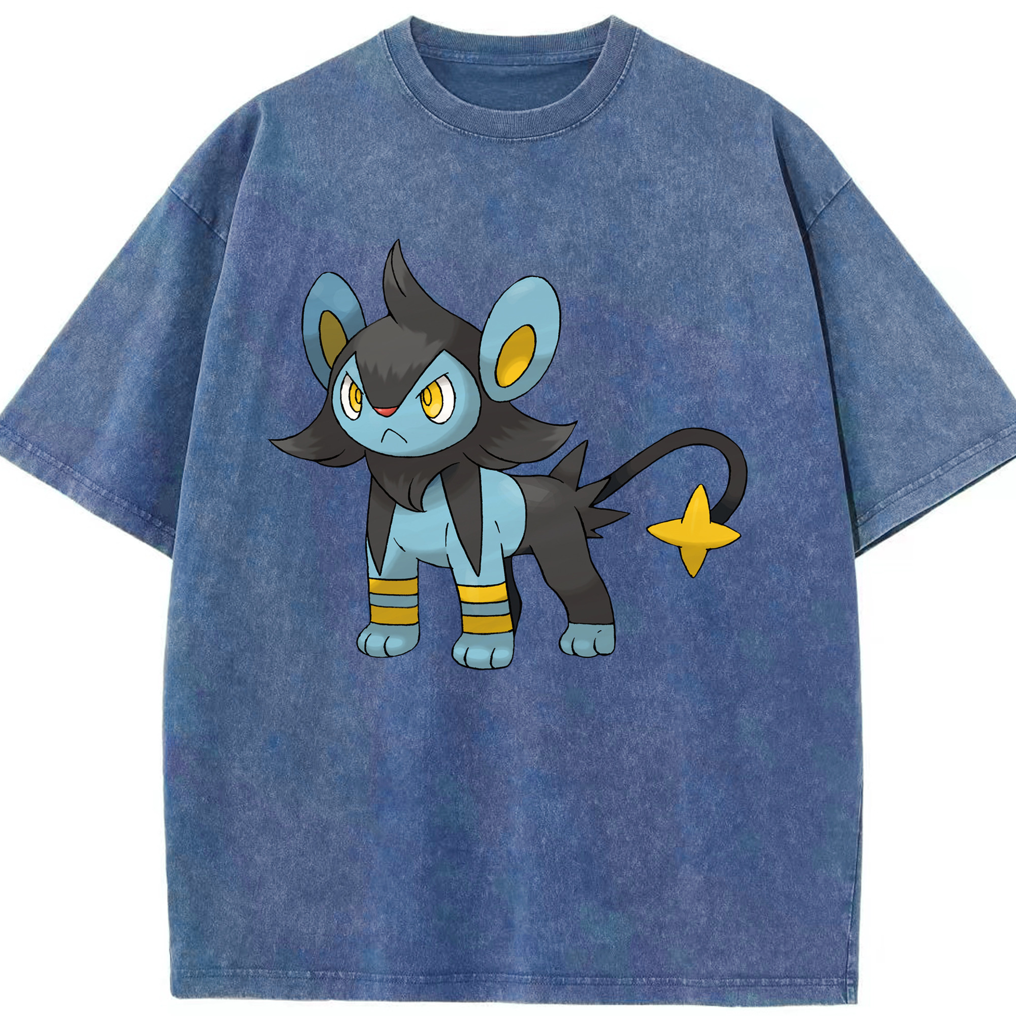（画像用） ポケットモンスター Pokémon 綿100% ヴィンテージ風 半袖Tシャツ（フロントプリント）