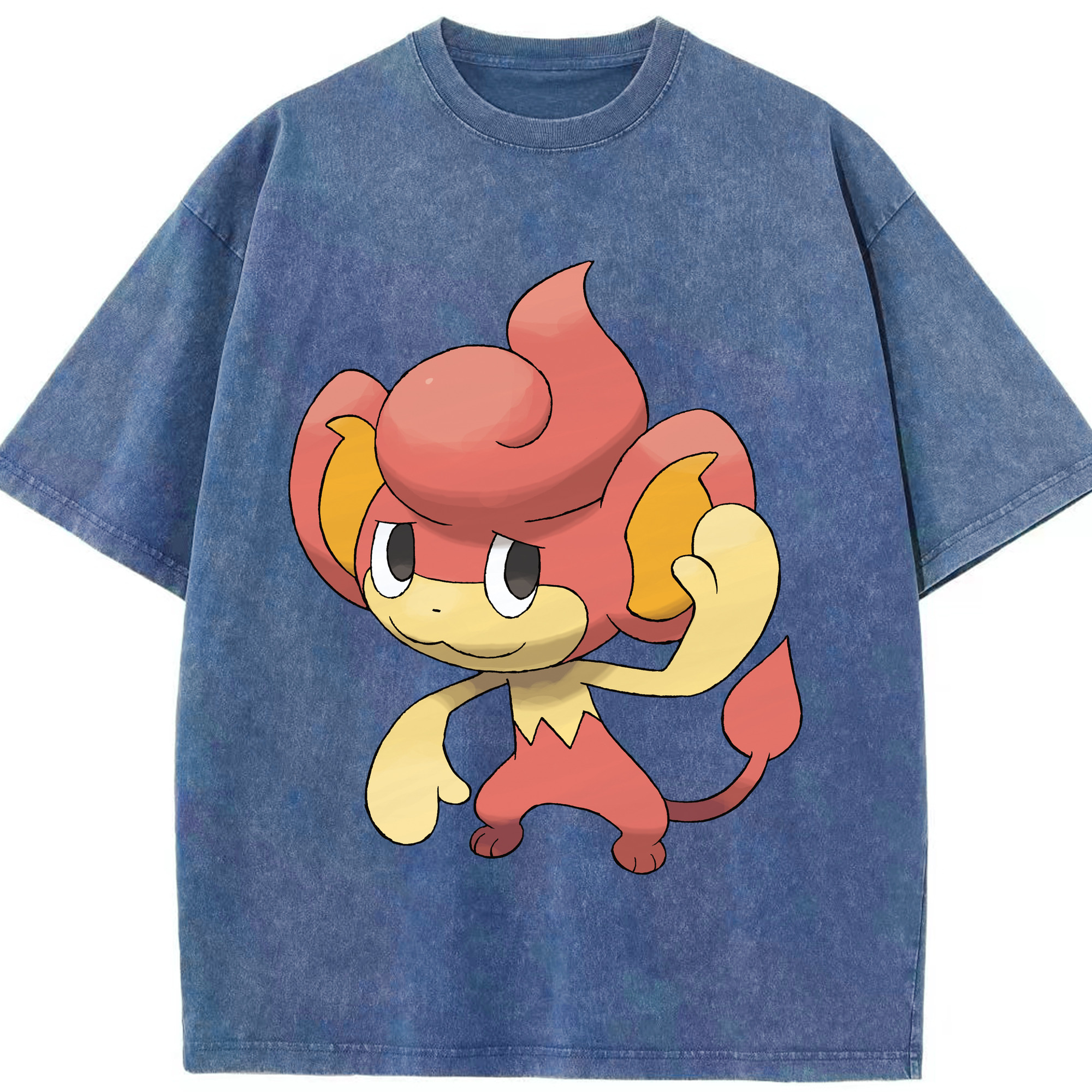 （画像用） ポケットモンスター Pokémon 綿100% ヴィンテージ風 半袖Tシャツ（フロントプリント）