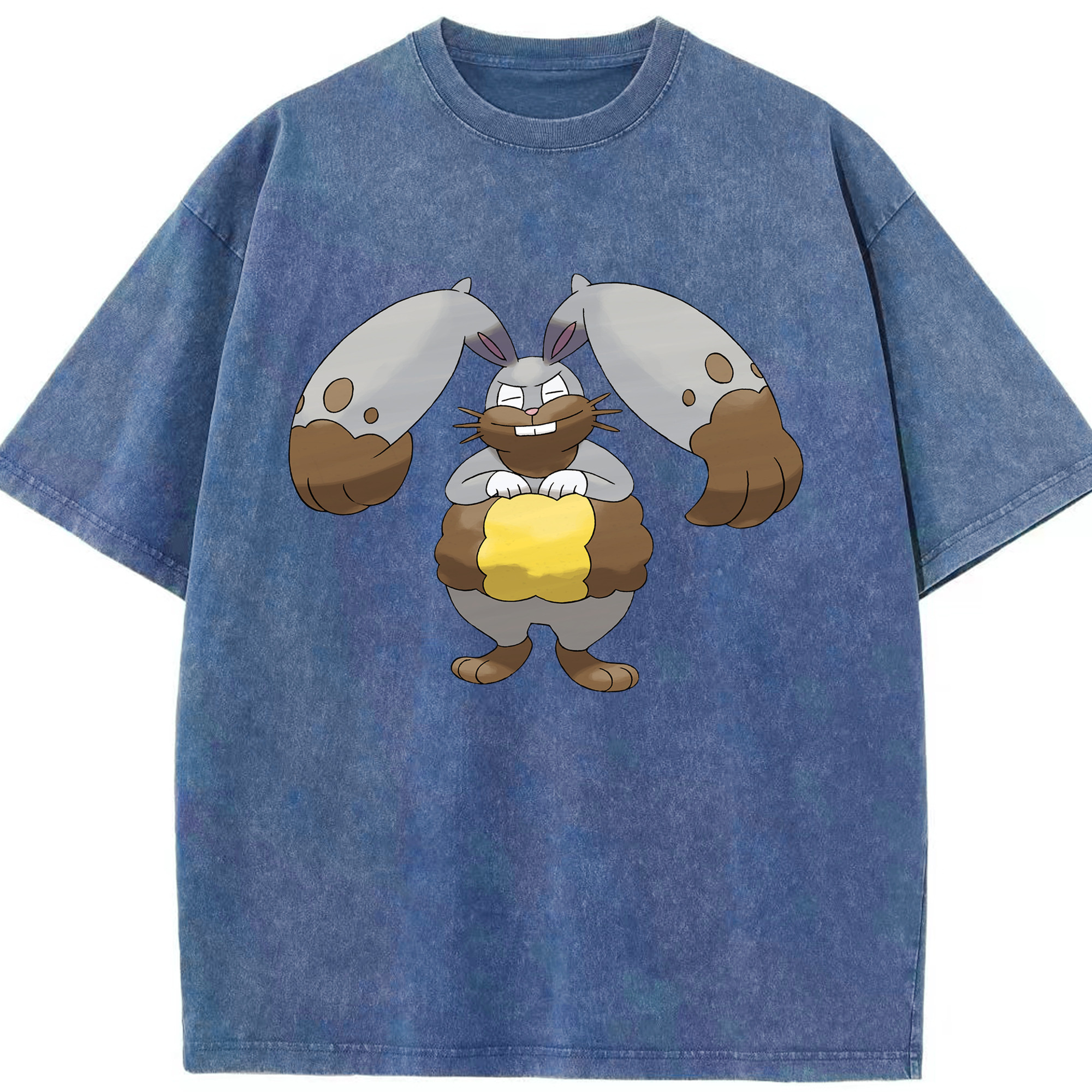 （画像用） ポケットモンスター Pokémon 綿100% ヴィンテージ風 半袖Tシャツ（フロントプリント）