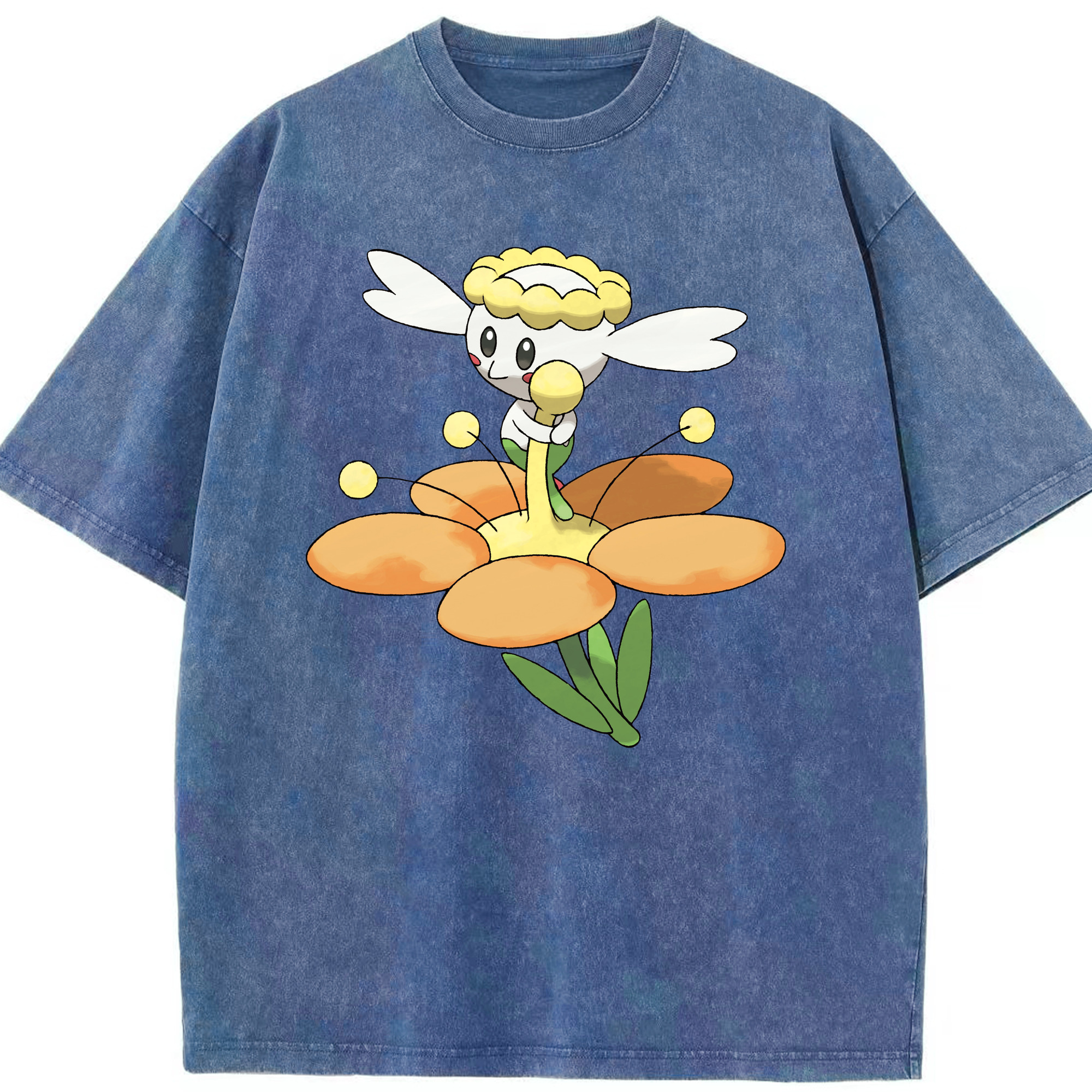 （画像用） ポケットモンスター Pokémon 綿100% ヴィンテージ風 半袖Tシャツ（フロントプリント）
