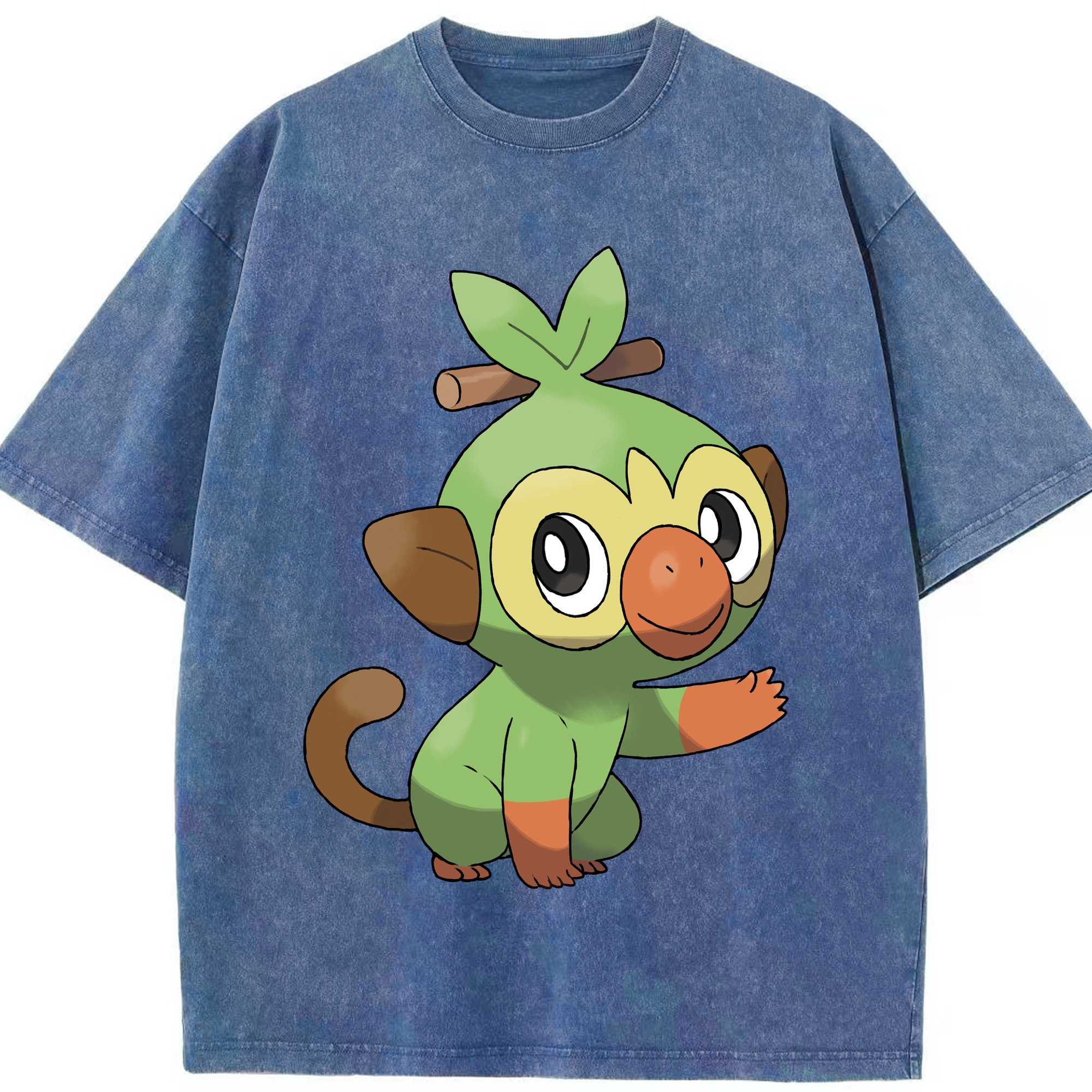 （画像用） ポケットモンスター Pokémon 綿100% ヴィンテージ風 半袖Tシャツ（フロントプリント）