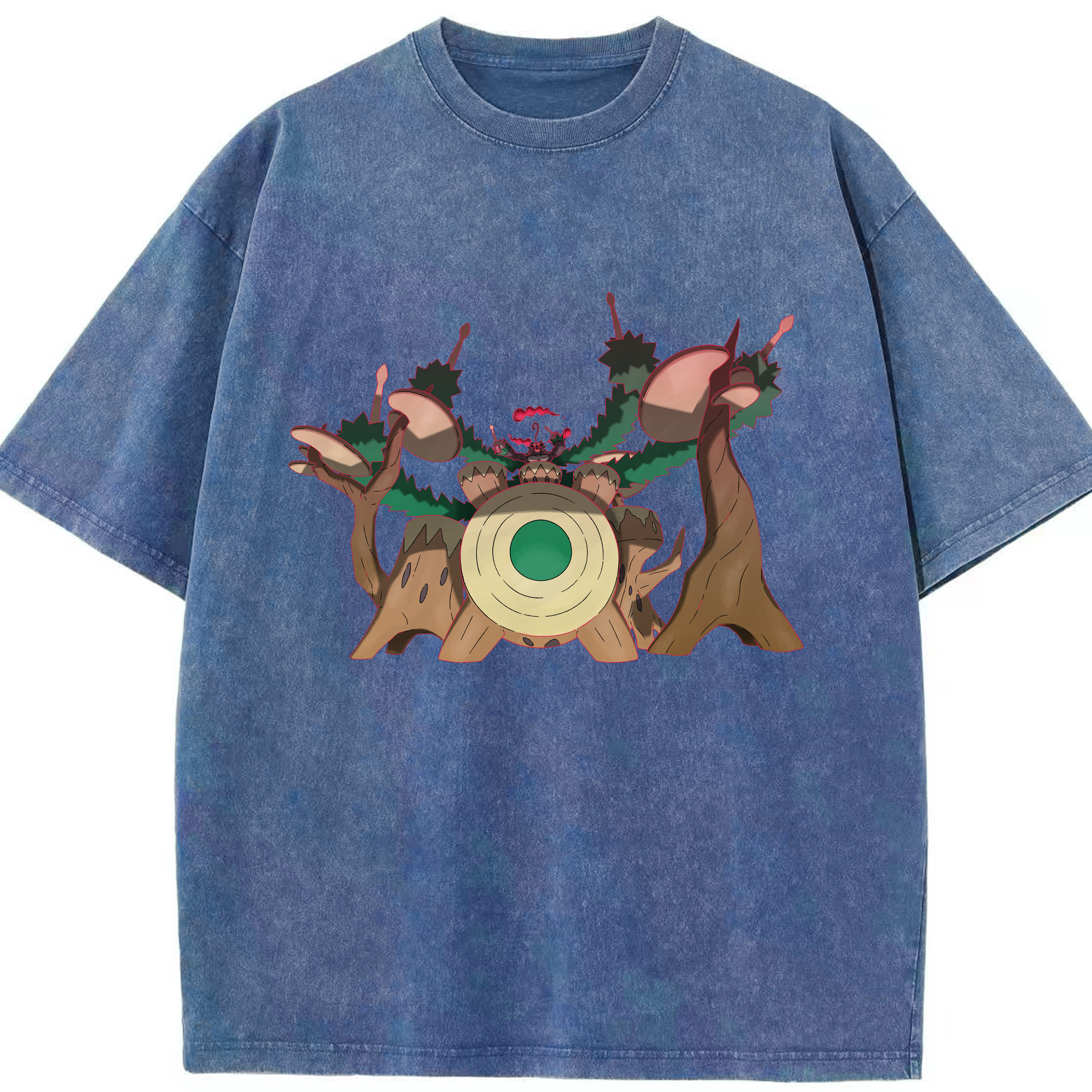 （画像用） ポケットモンスター Pokémon 綿100% ヴィンテージ風 半袖Tシャツ（フロントプリント）