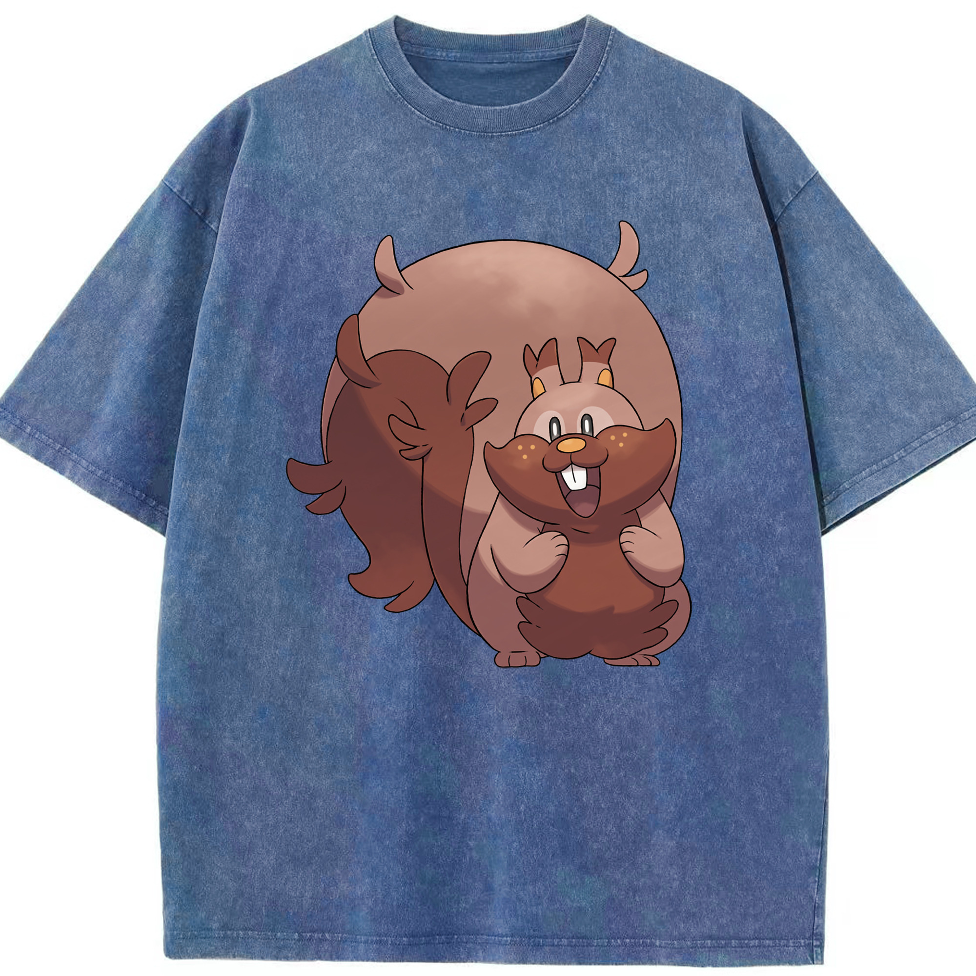 （画像用） ポケットモンスター Pokémon 綿100% ヴィンテージ風 半袖Tシャツ（フロントプリント）