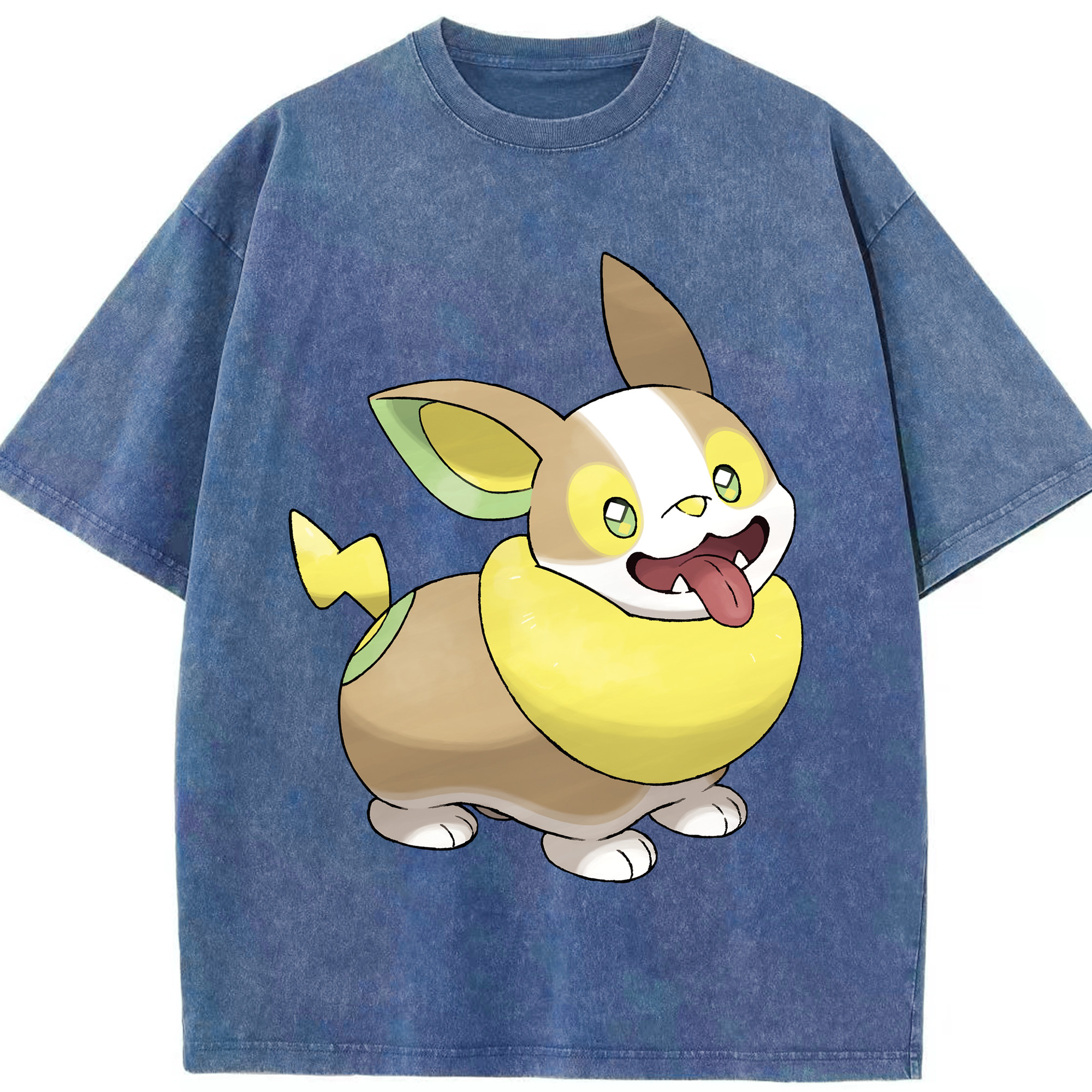 （画像用） ポケットモンスター Pokémon 綿100% ヴィンテージ風 半袖Tシャツ（フロントプリント）