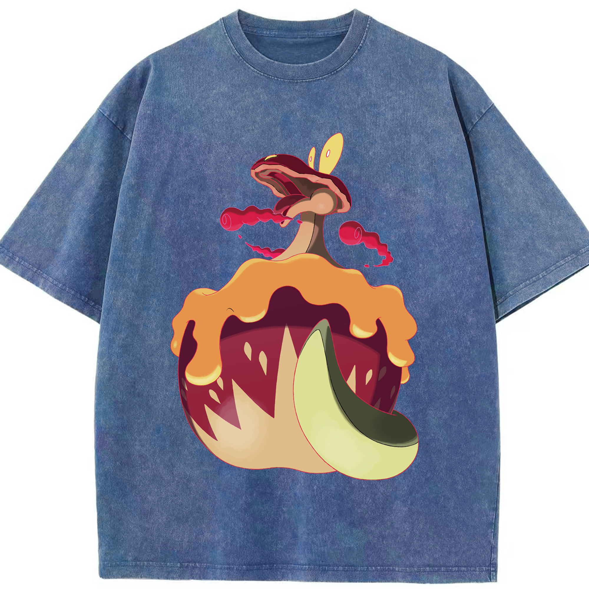 （画像用） ポケットモンスター Pokémon 綿100% ヴィンテージ風 半袖Tシャツ（フロントプリント）
