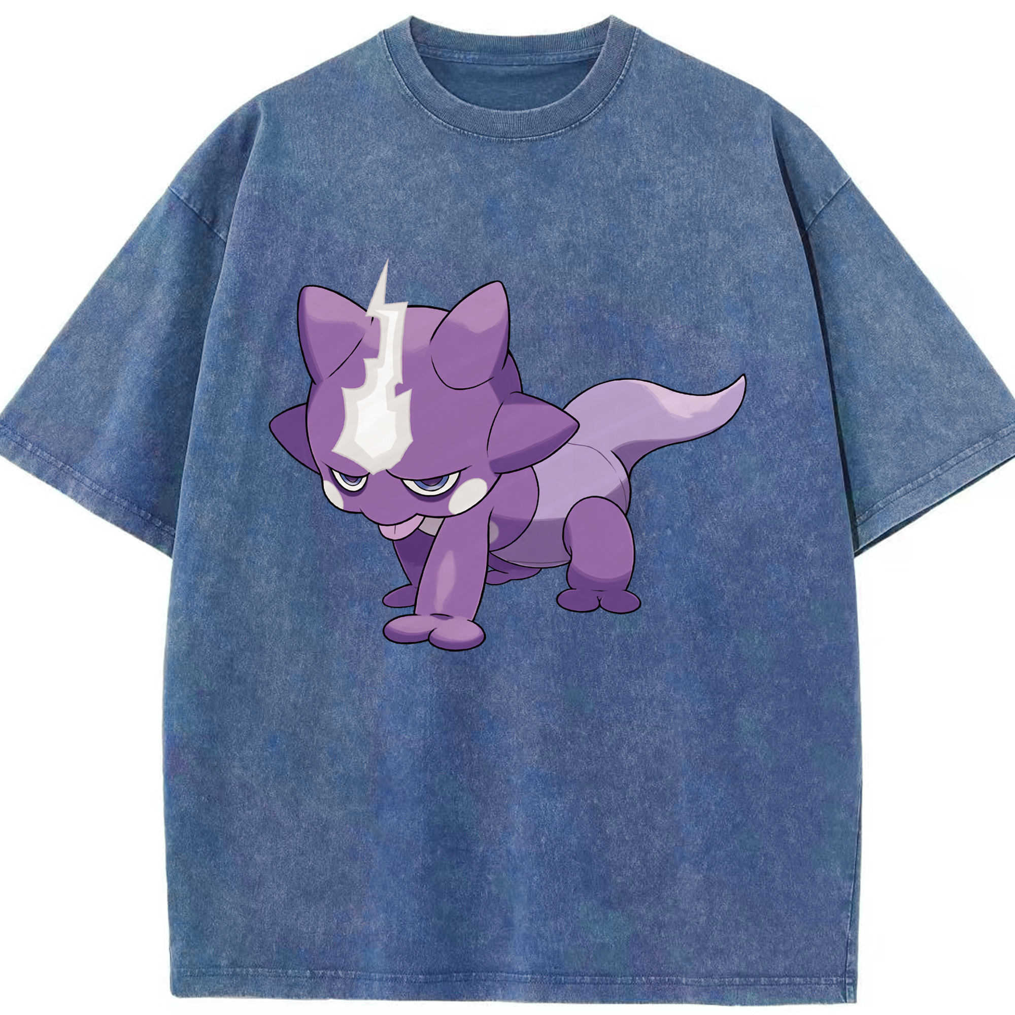 （画像用） ポケットモンスター Pokémon 綿100% ヴィンテージ風 半袖Tシャツ（フロントプリント）