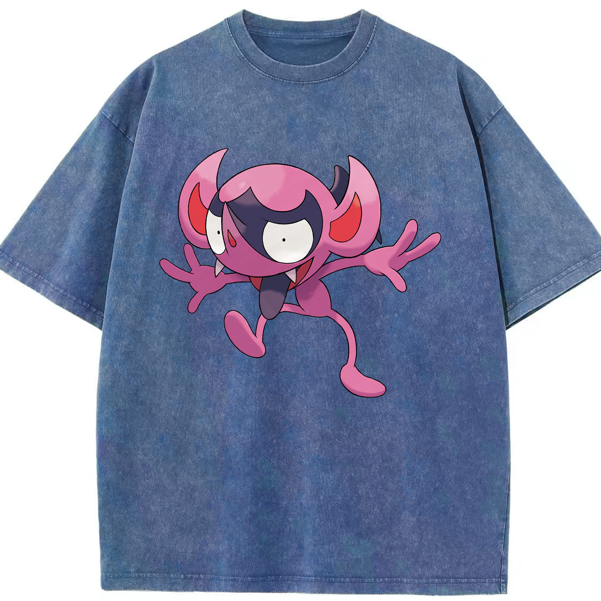 （画像用） ポケットモンスター Pokémon 綿100% ヴィンテージ風 半袖Tシャツ（フロントプリント）