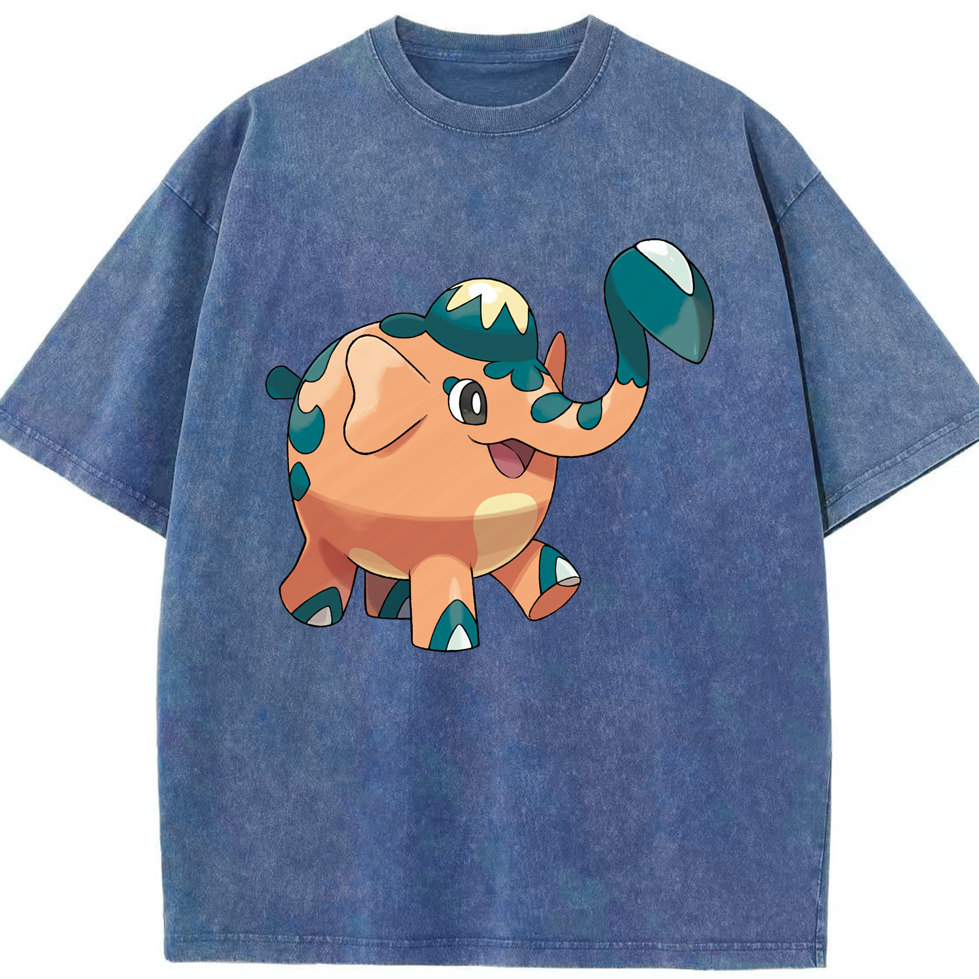 （画像用） ポケットモンスター Pokémon 綿100% ヴィンテージ風 半袖Tシャツ（フロントプリント）