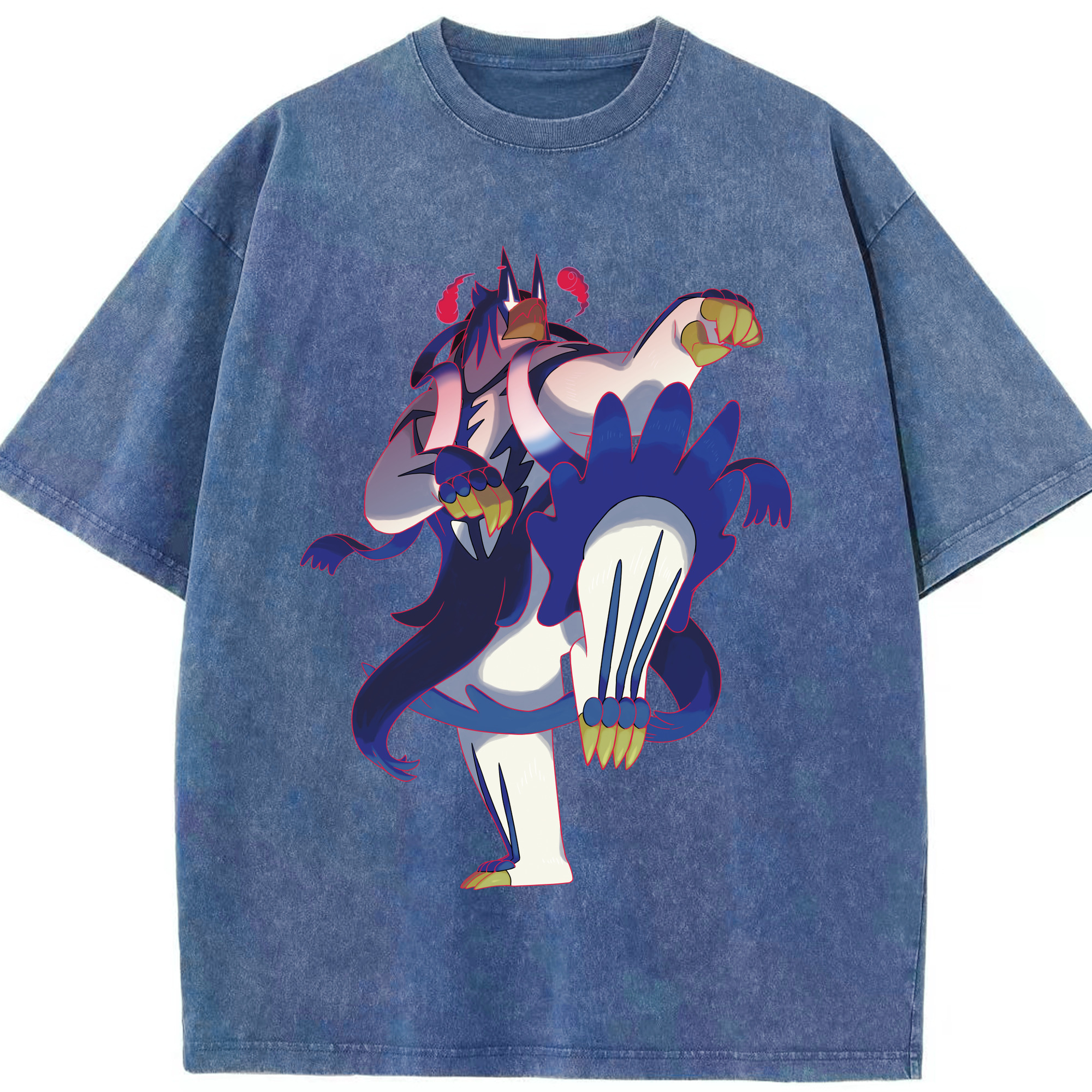 （画像用） ポケットモンスター Pokémon 綿100% ヴィンテージ風 半袖Tシャツ（フロントプリント）