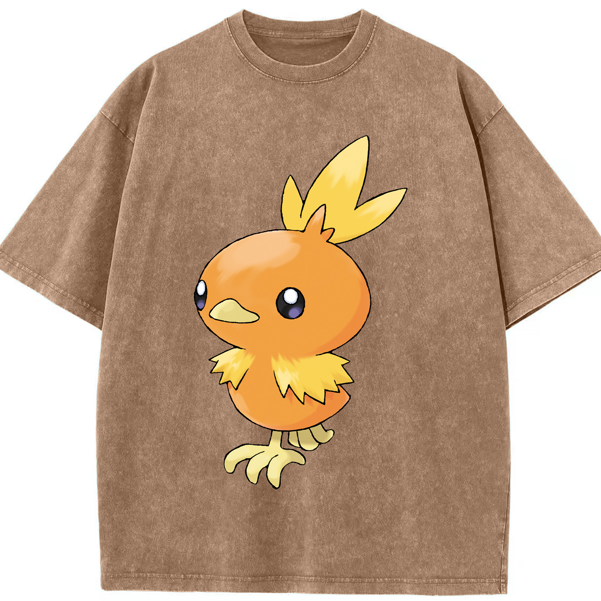 （画像用） ポケットモンスター Pokémon 綿100% ヴィンテージ風 半袖Tシャツ（フロントプリント）