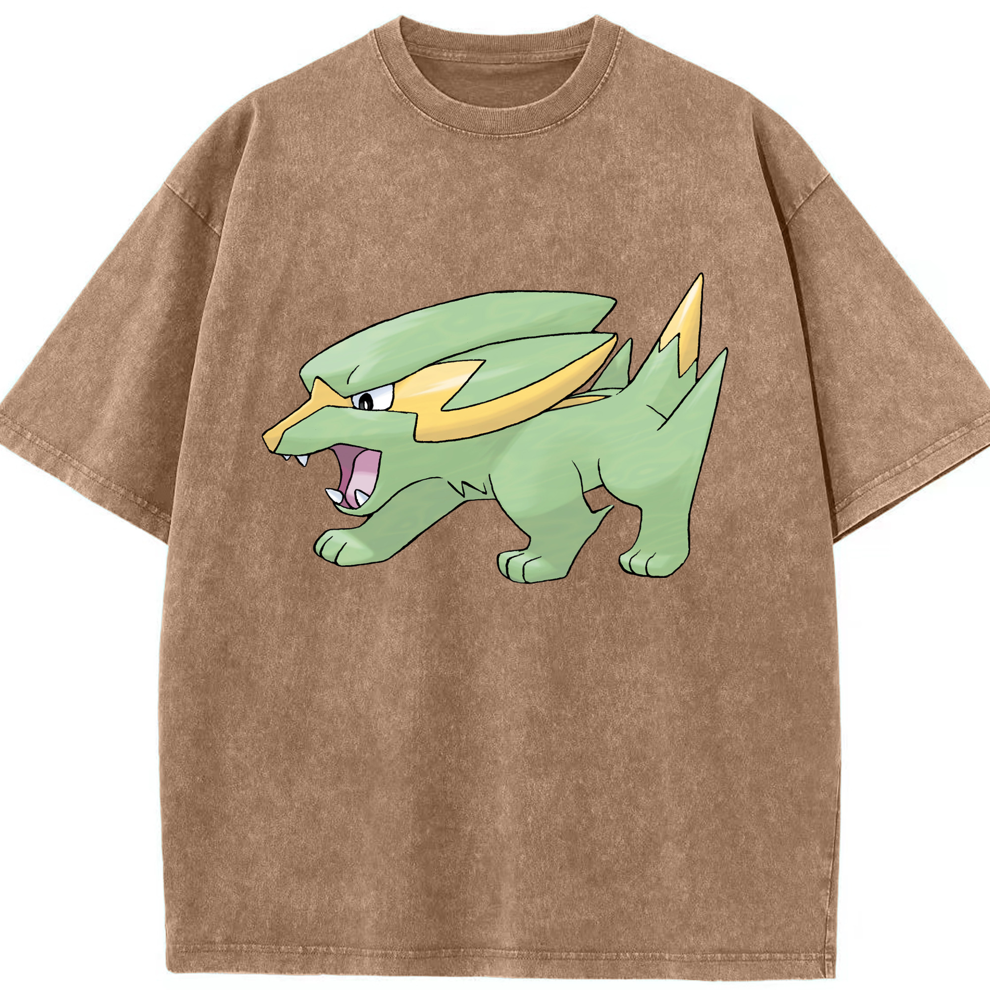 （画像用） ポケットモンスター Pokémon 綿100% ヴィンテージ風 半袖Tシャツ（フロントプリント）