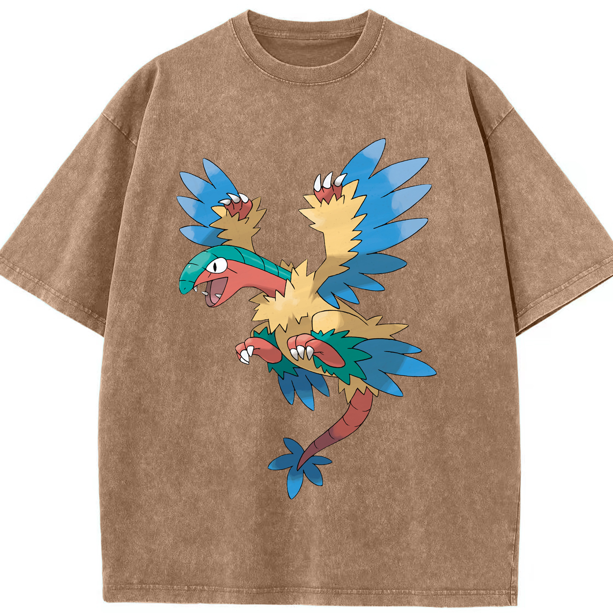 （画像用） ポケットモンスター Pokémon 綿100% ヴィンテージ風 半袖Tシャツ（フロントプリント）