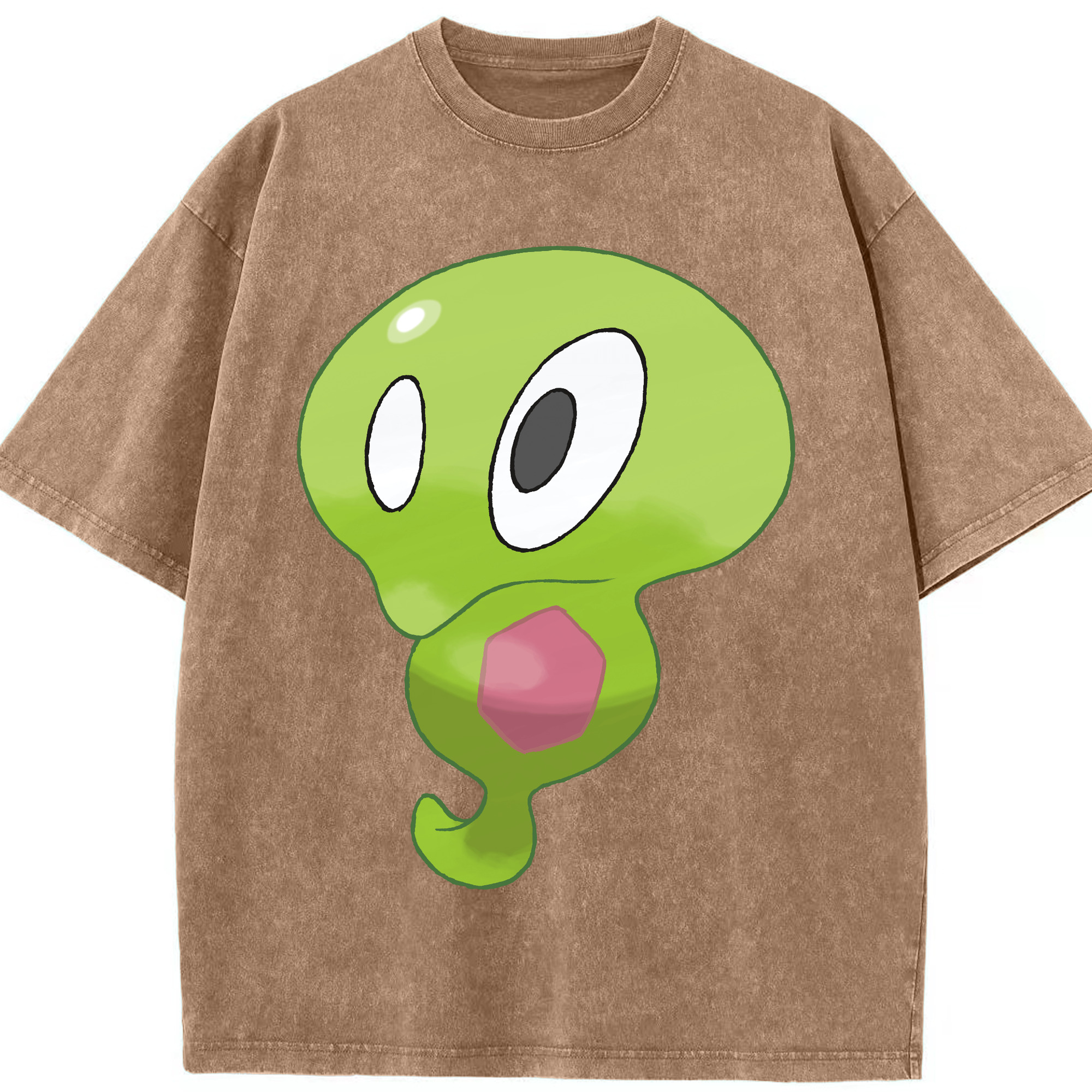 （画像用） ポケットモンスター Pokémon 綿100% ヴィンテージ風 半袖Tシャツ（フロントプリント）