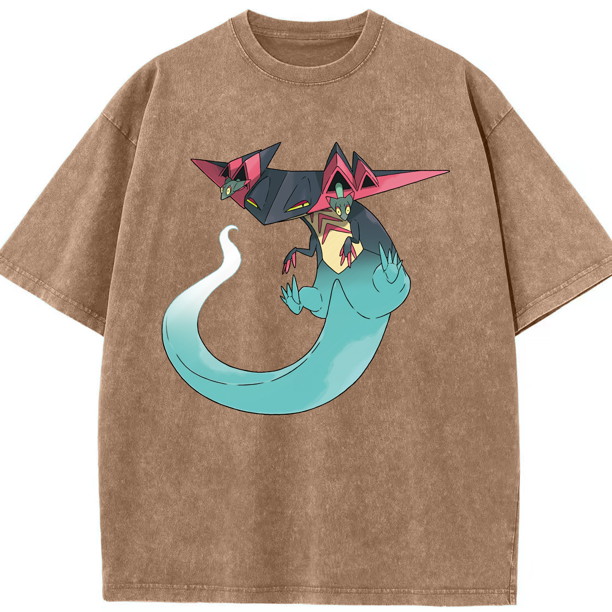 （画像用） ポケットモンスター Pokémon 綿100% ヴィンテージ風 半袖Tシャツ（フロントプリント）