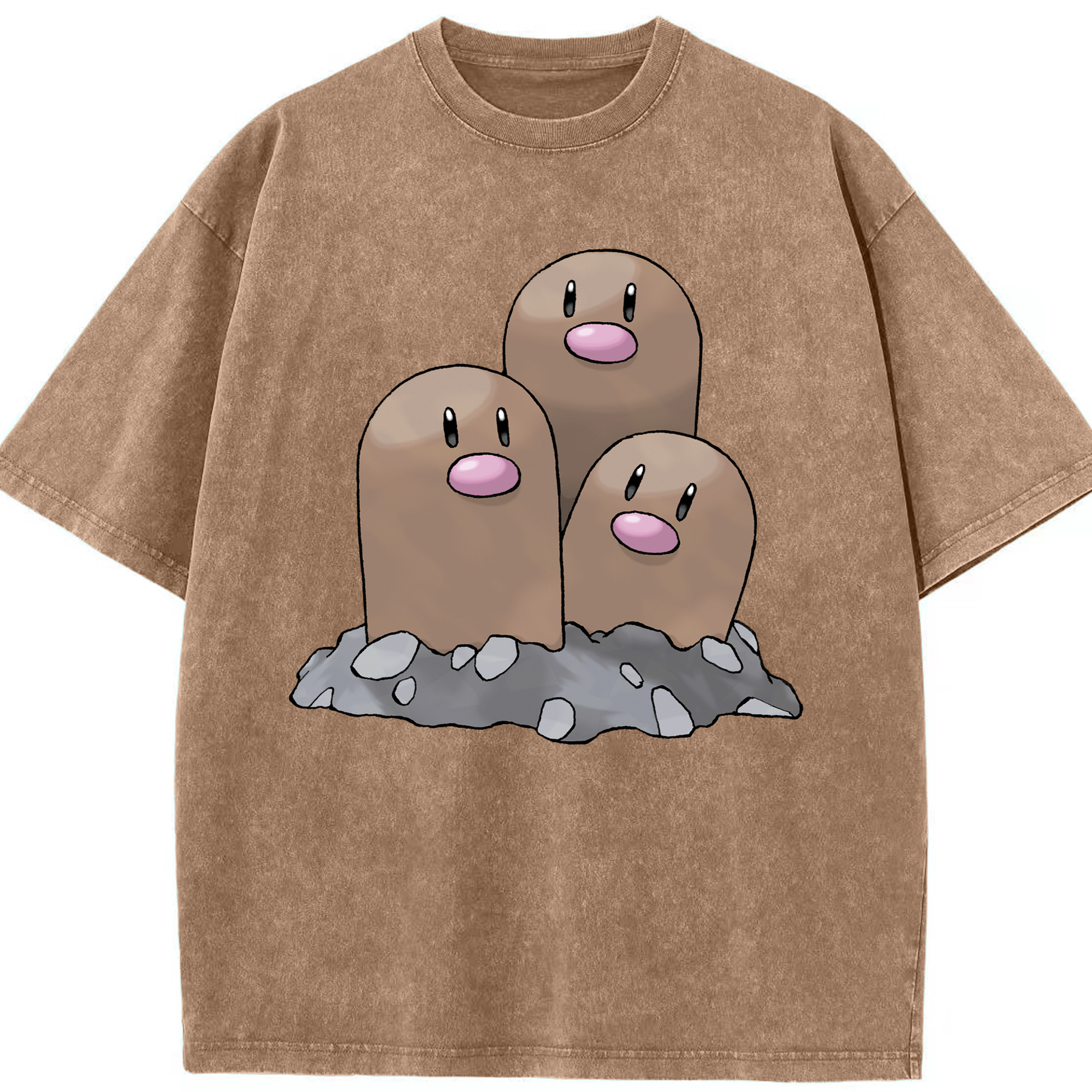 （画像用） ポケットモンスター Pokémon 綿100% ヴィンテージ風 半袖Tシャツ（フロントプリント）