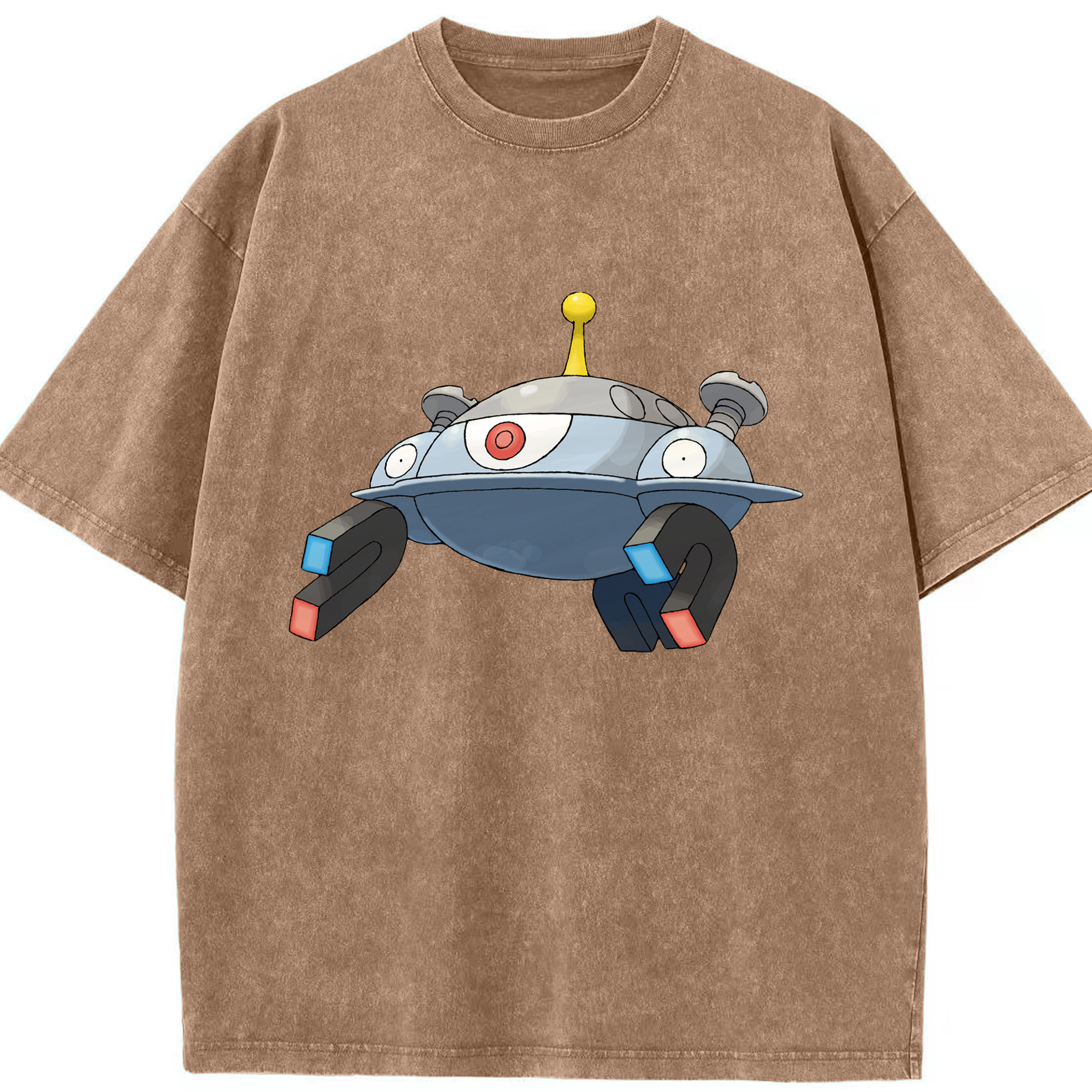 （画像用） ポケットモンスター Pokémon 綿100% ヴィンテージ風 半袖Tシャツ（フロントプリント）