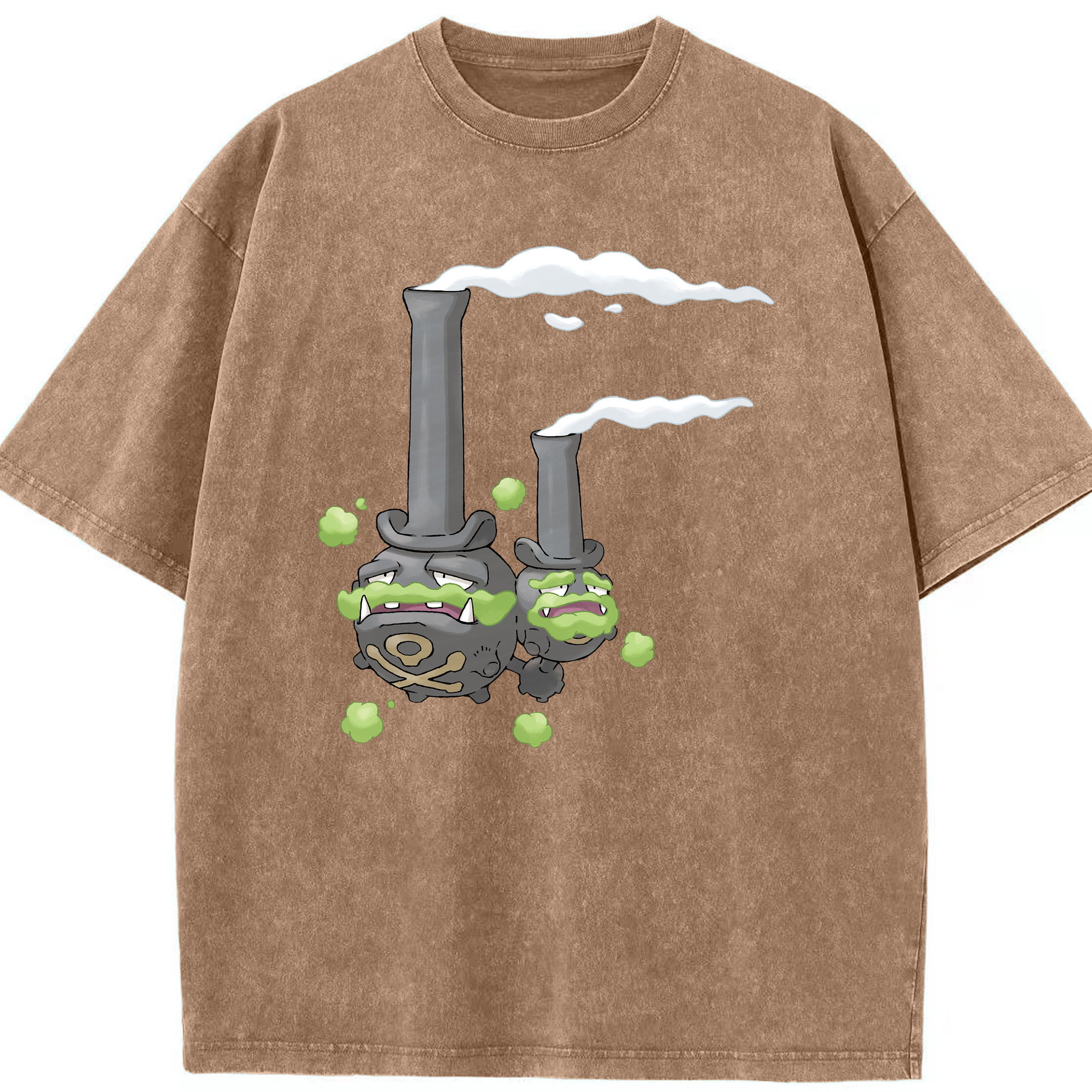 （画像用） ポケットモンスター Pokémon 綿100% ヴィンテージ風 半袖Tシャツ（フロントプリント）