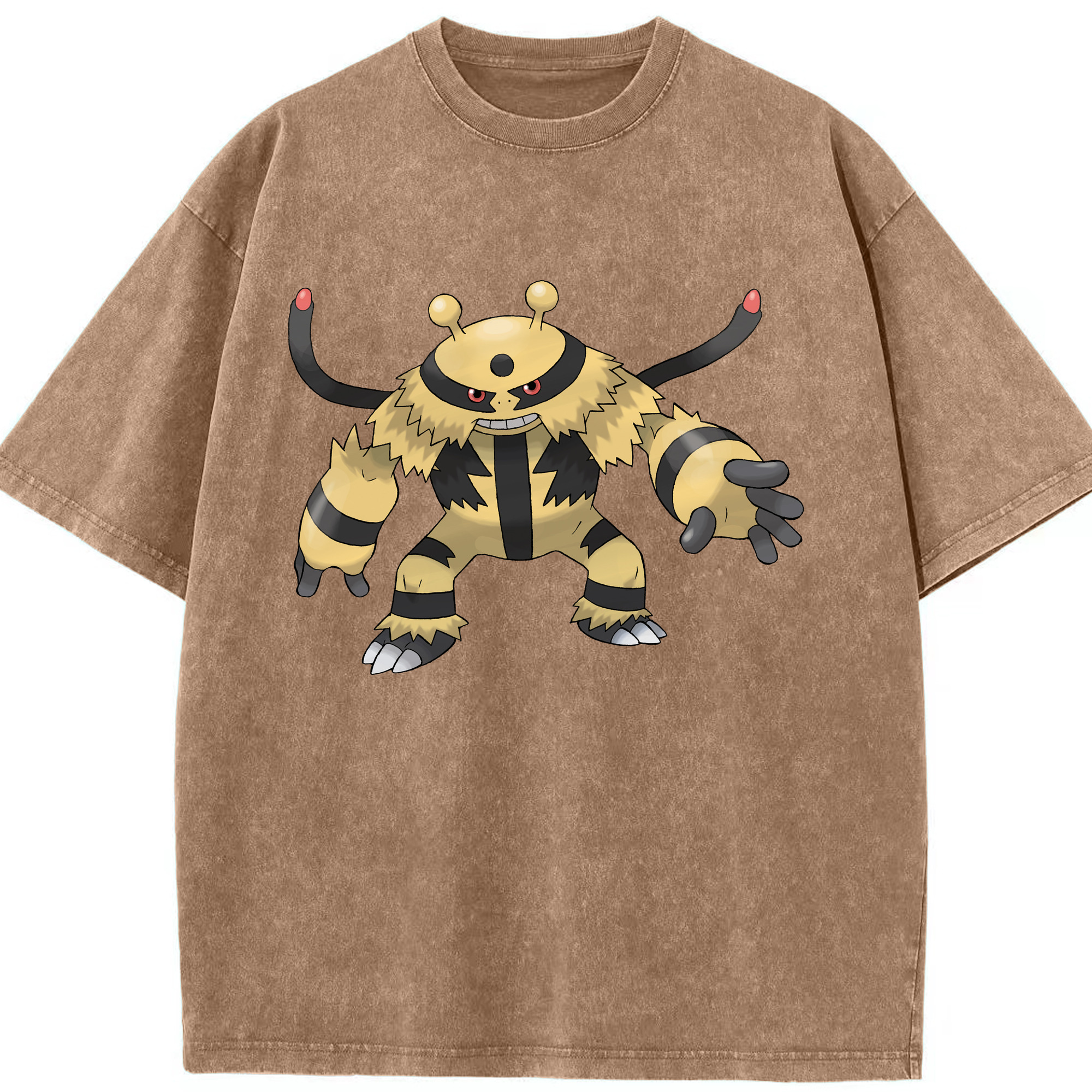（画像用） ポケットモンスター Pokémon 綿100% ヴィンテージ風 半袖Tシャツ（フロントプリント）