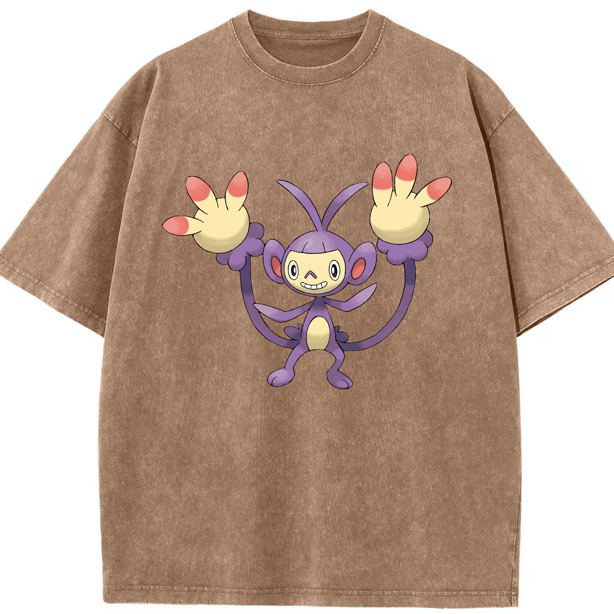 （画像用） ポケットモンスター Pokémon 綿100% ヴィンテージ風 半袖Tシャツ（フロントプリント）