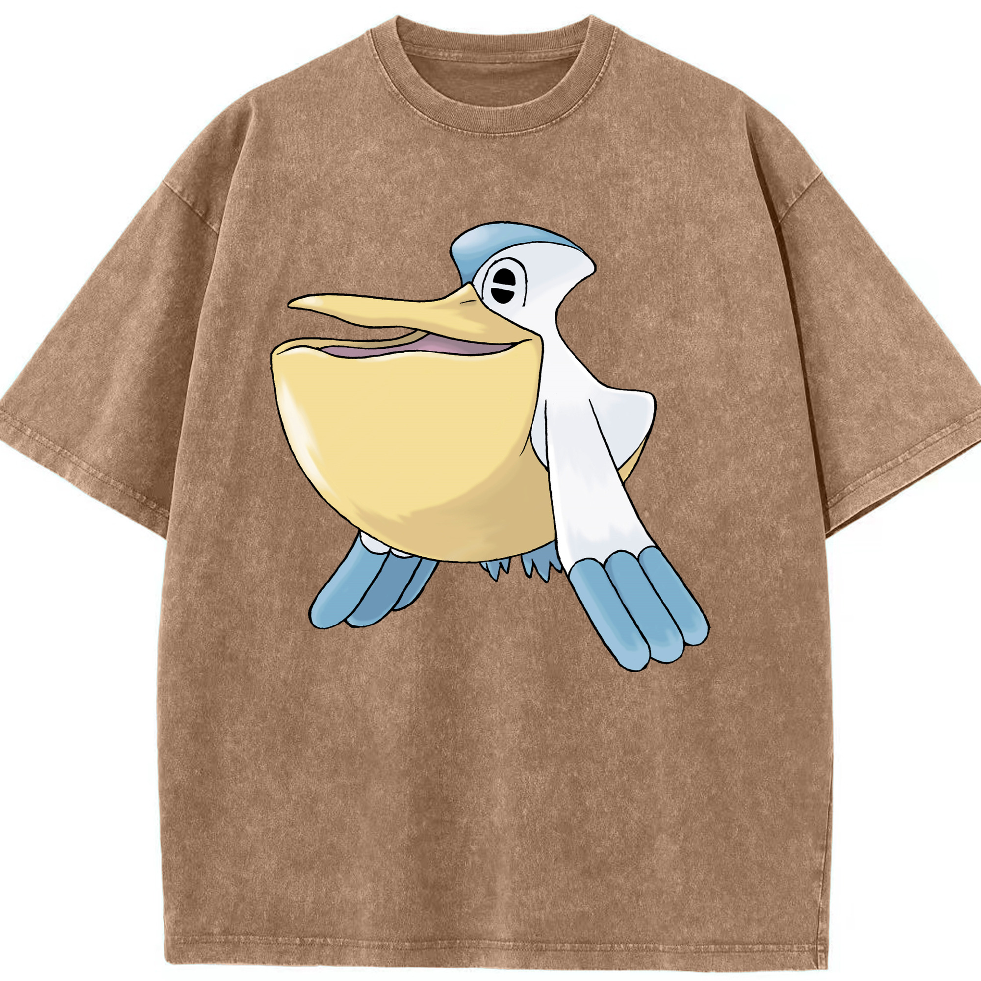 （画像用） ポケットモンスター Pokémon 綿100% ヴィンテージ風 半袖Tシャツ（フロントプリント）