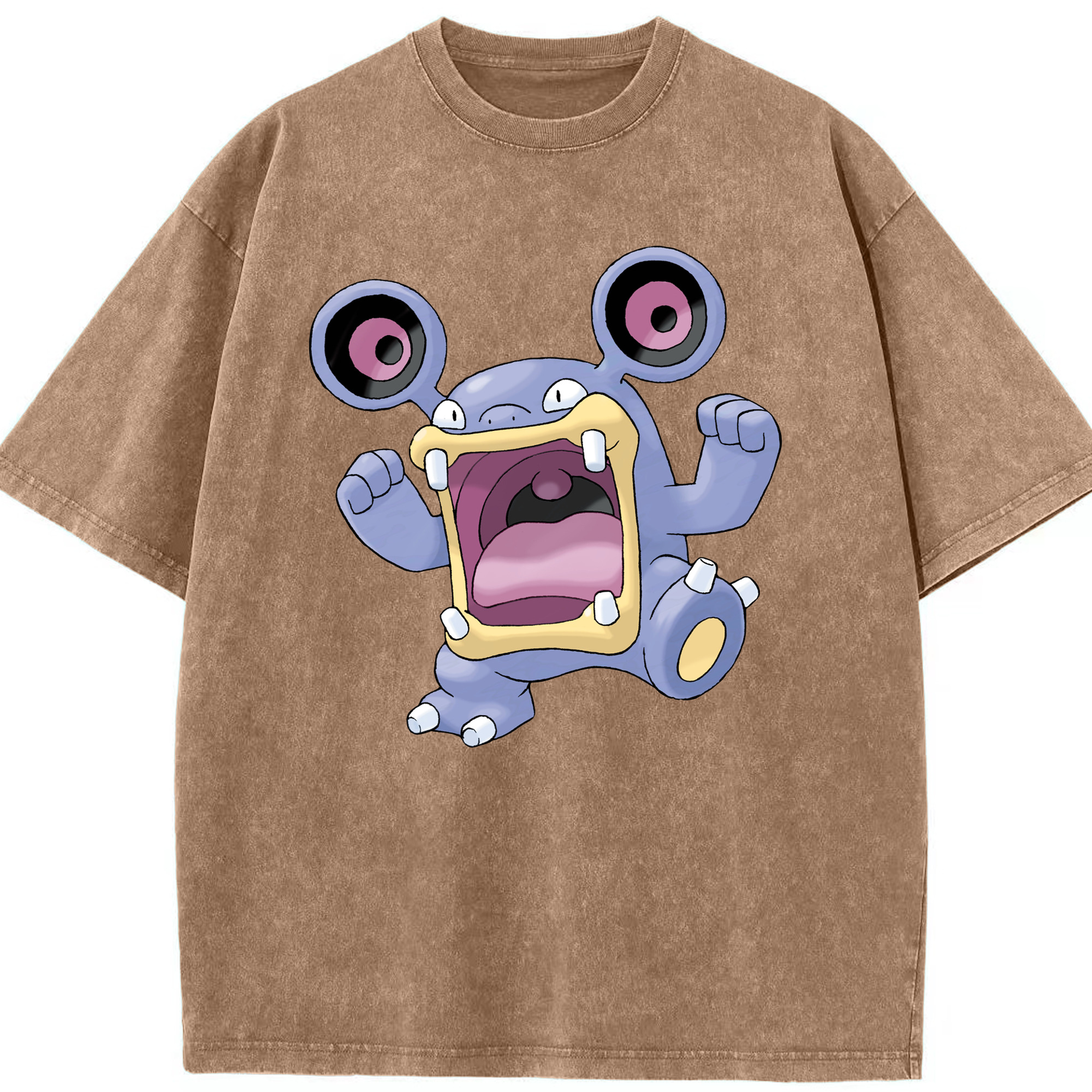 （画像用） ポケットモンスター Pokémon 綿100% ヴィンテージ風 半袖Tシャツ（フロントプリント）