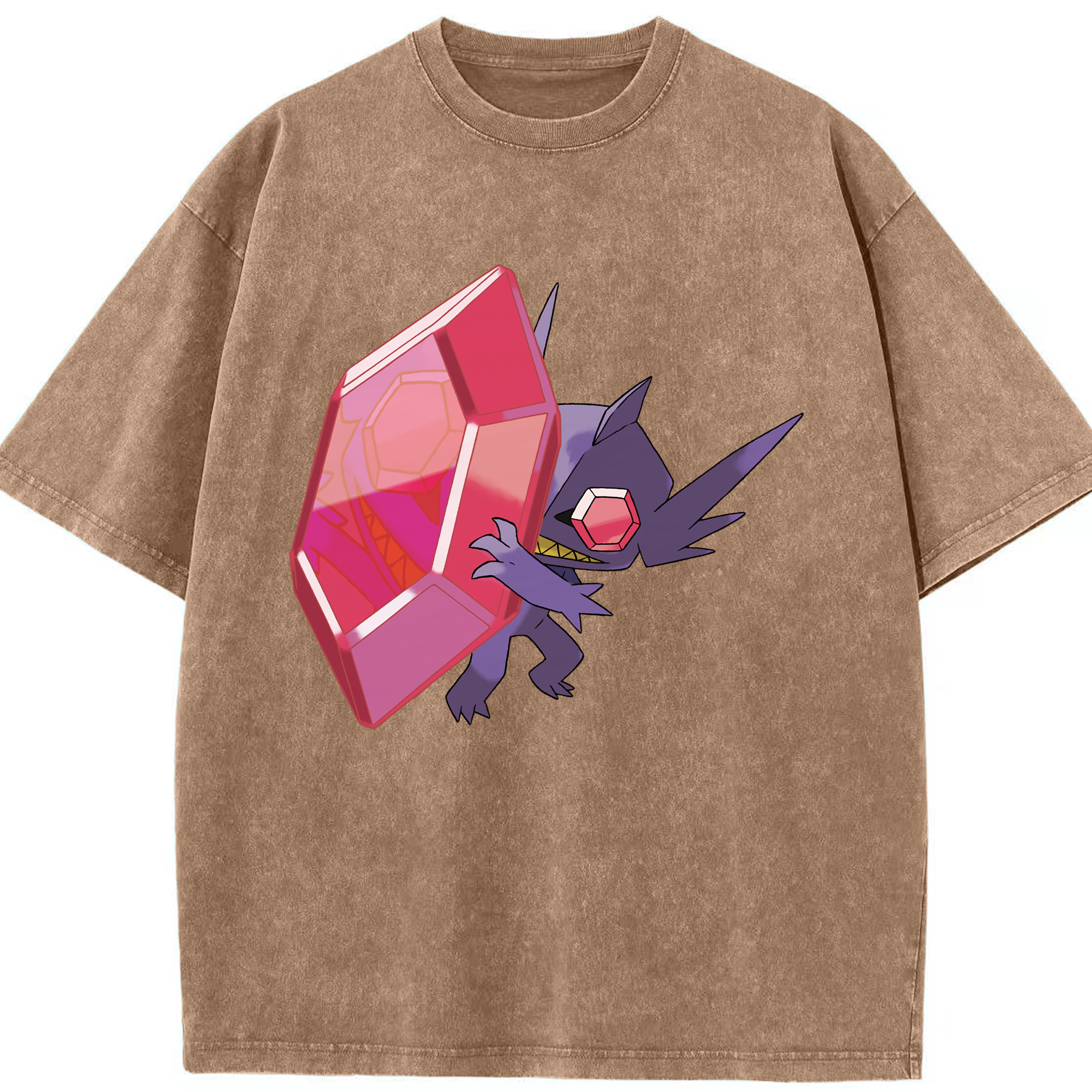 （画像用） ポケットモンスター Pokémon 綿100% ヴィンテージ風 半袖Tシャツ（フロントプリント）