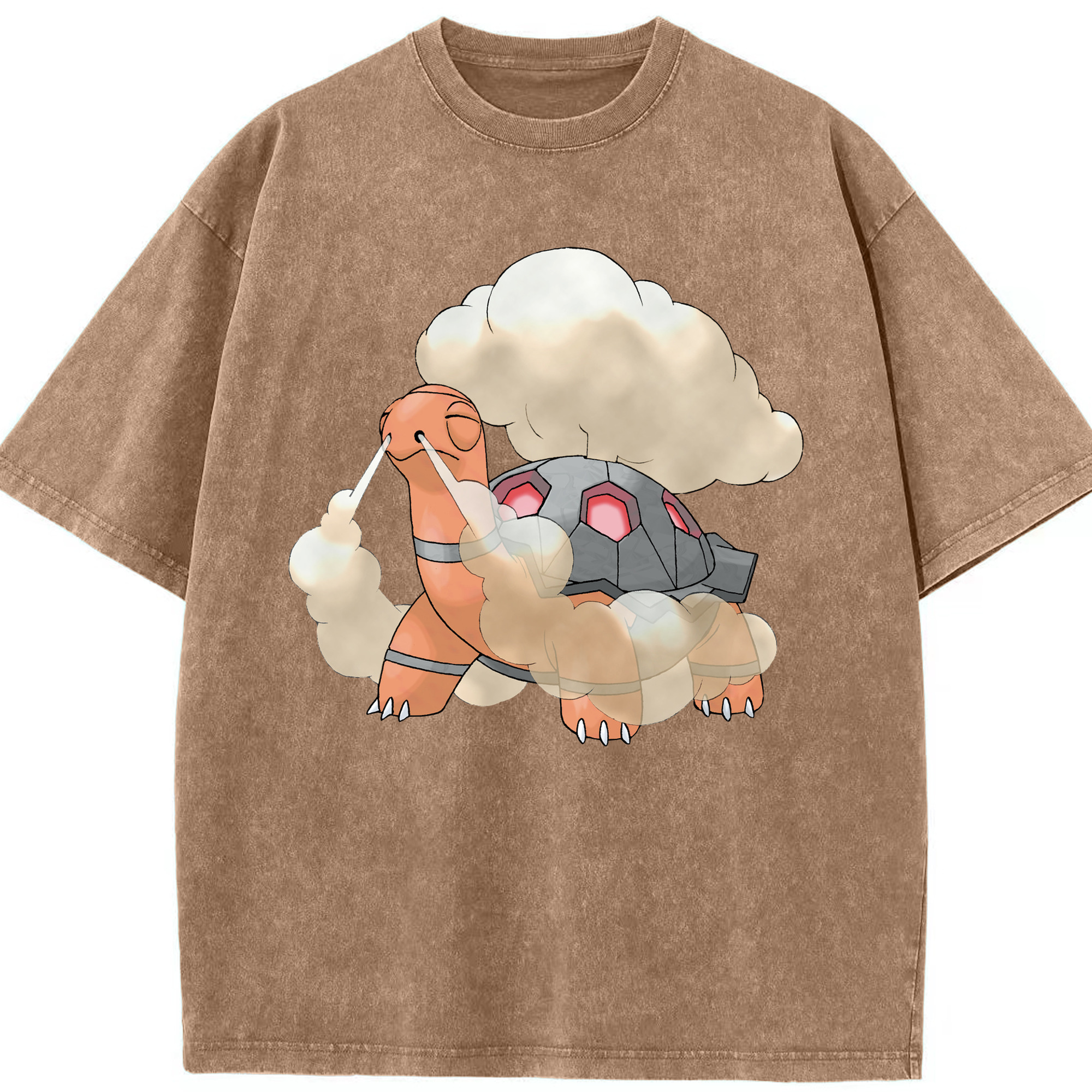 （画像用） ポケットモンスター Pokémon 綿100% ヴィンテージ風 半袖Tシャツ（フロントプリント）