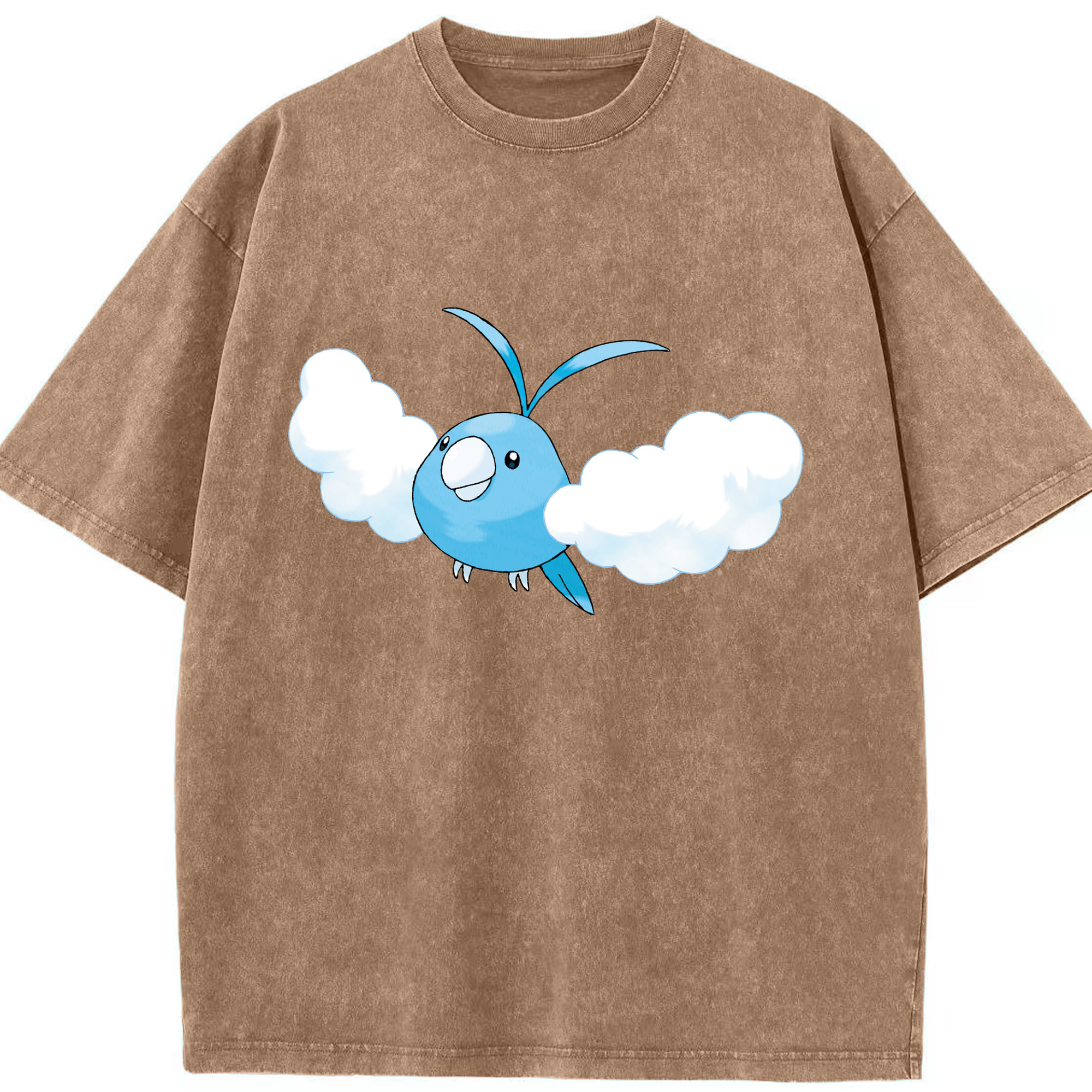 （画像用） ポケットモンスター Pokémon 綿100% ヴィンテージ風 半袖Tシャツ（フロントプリント）