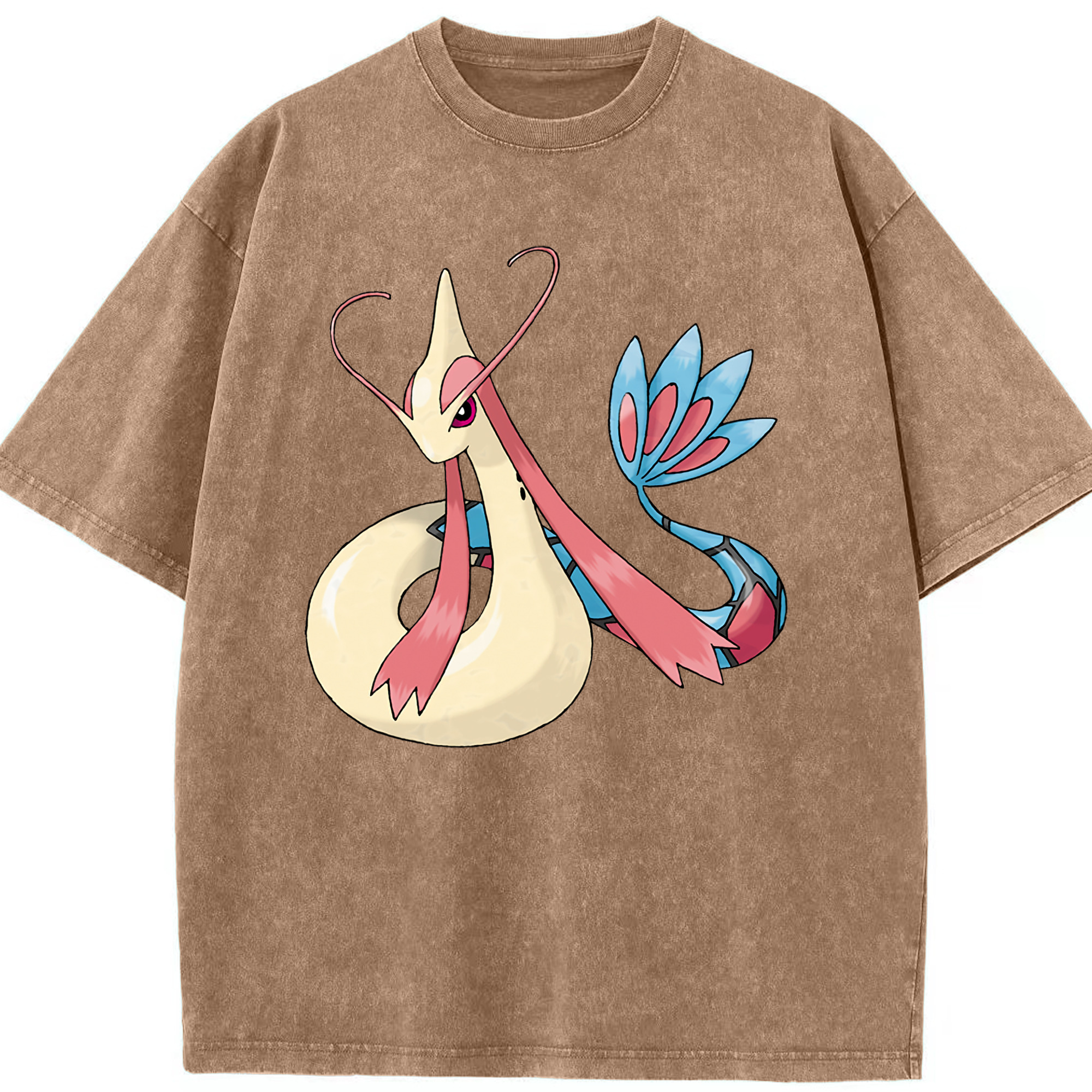 （画像用） ポケットモンスター Pokémon 綿100% ヴィンテージ風 半袖Tシャツ（フロントプリント）