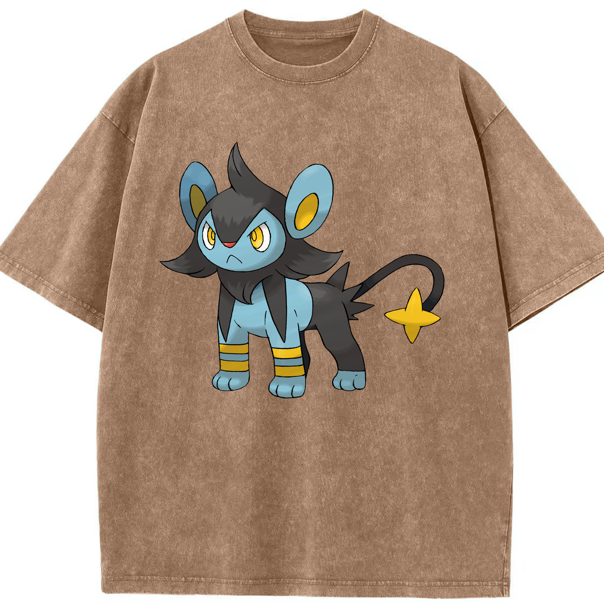 （画像用） ポケットモンスター Pokémon 綿100% ヴィンテージ風 半袖Tシャツ（フロントプリント）