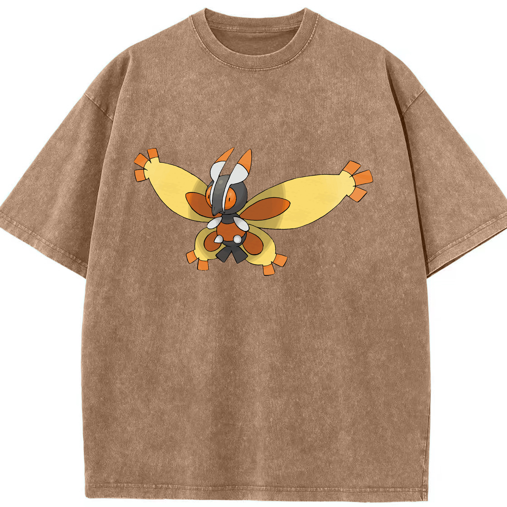 （画像用） ポケットモンスター Pokémon 綿100% ヴィンテージ風 半袖Tシャツ（フロントプリント）