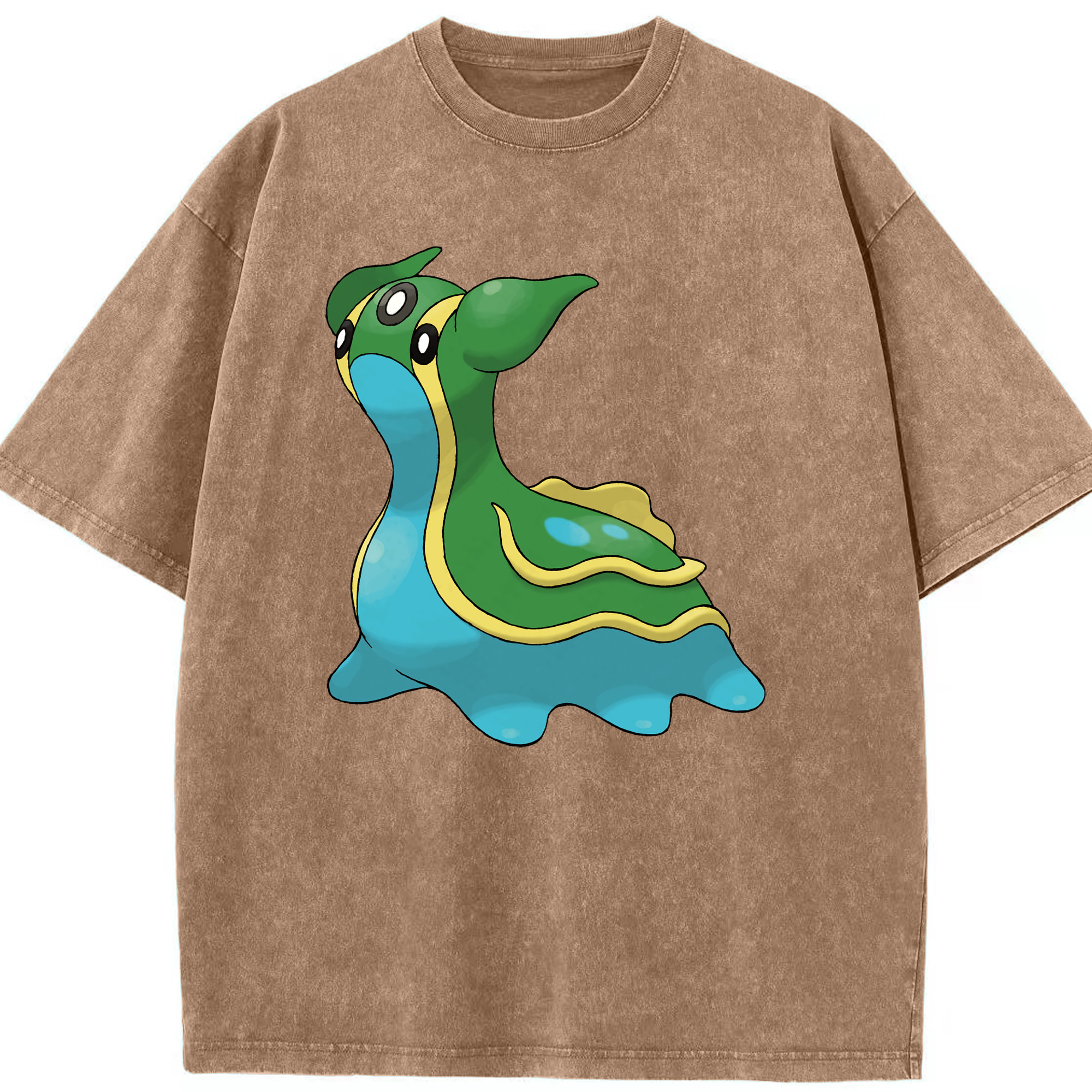 （画像用） ポケットモンスター Pokémon 綿100% ヴィンテージ風 半袖Tシャツ（フロントプリント）