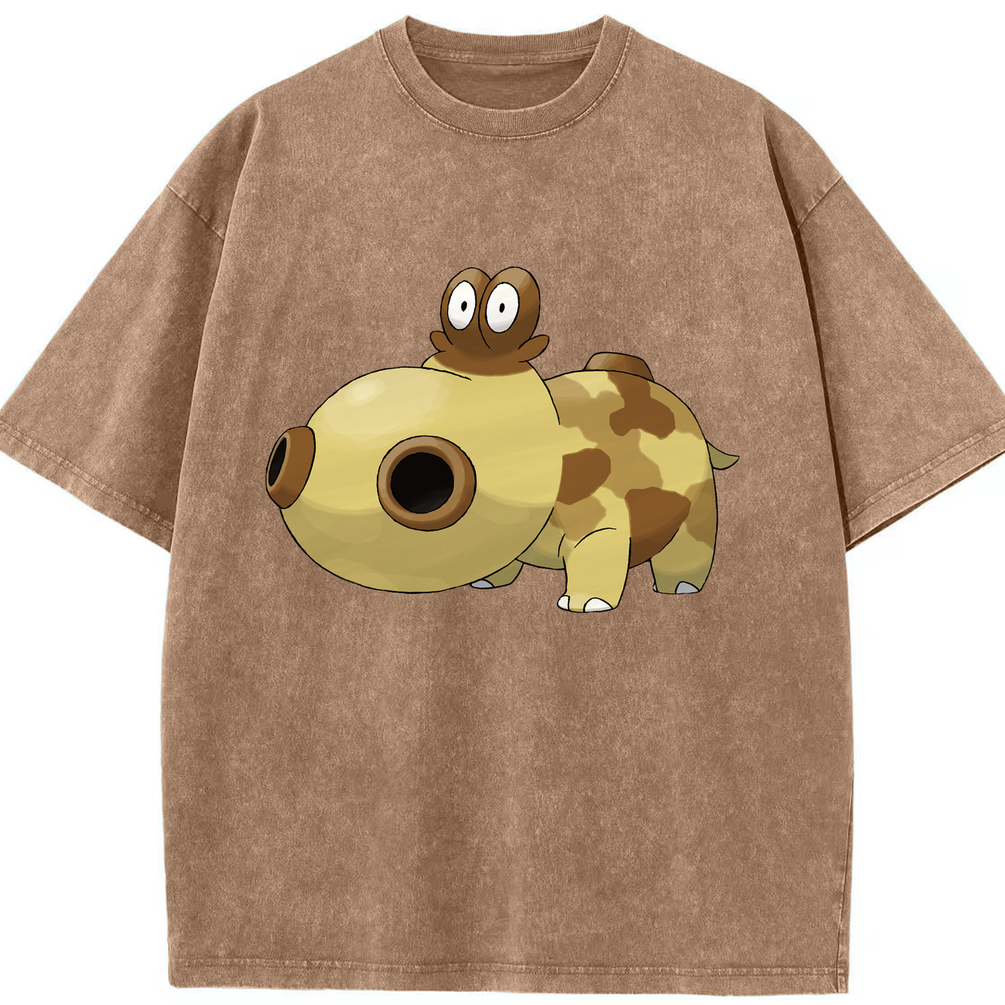 （画像用） ポケットモンスター Pokémon 綿100% ヴィンテージ風 半袖Tシャツ（フロントプリント）
